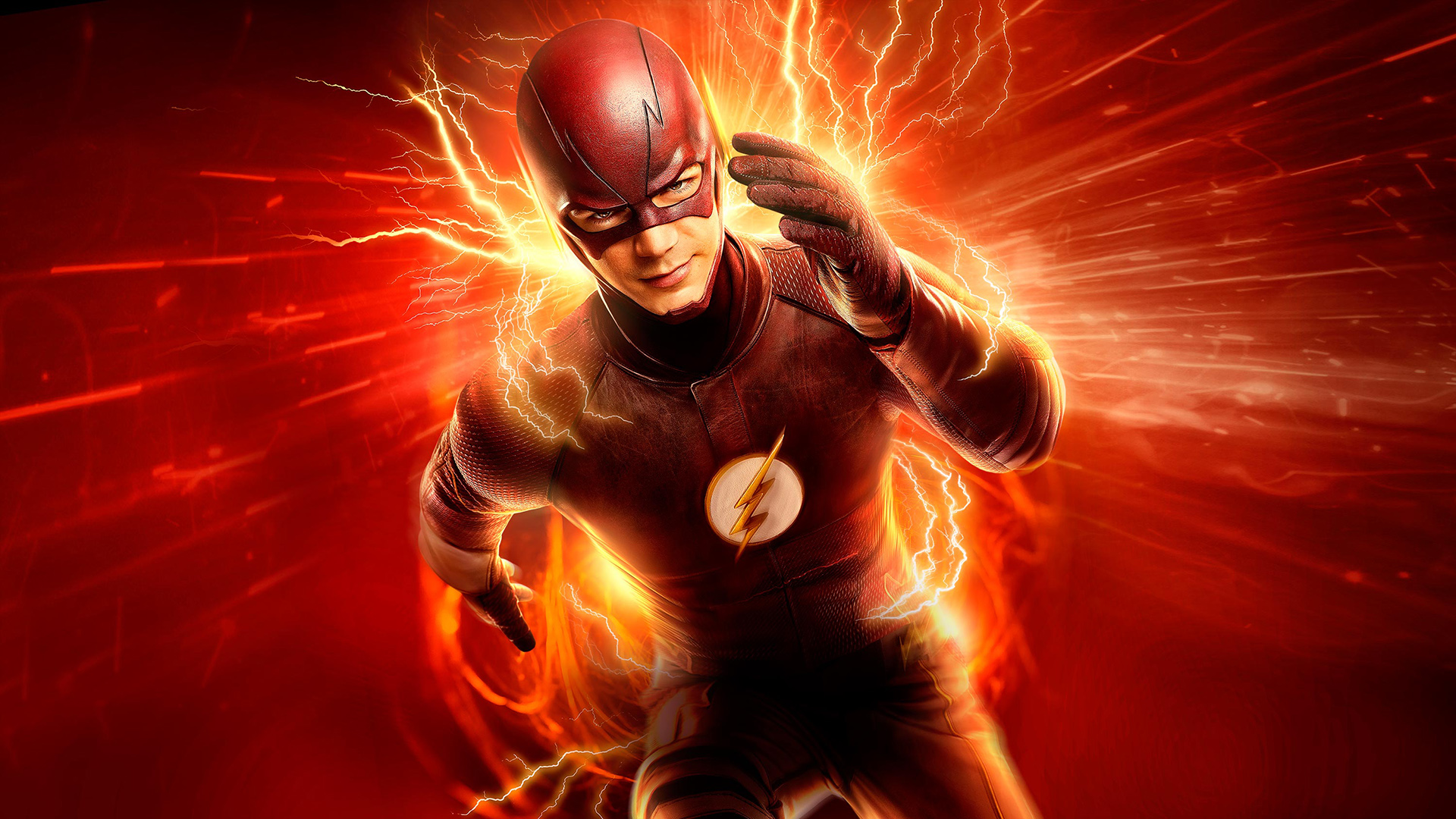 Grant Gustin Barry Allen The Flash 2014 Flash 1920x1080
