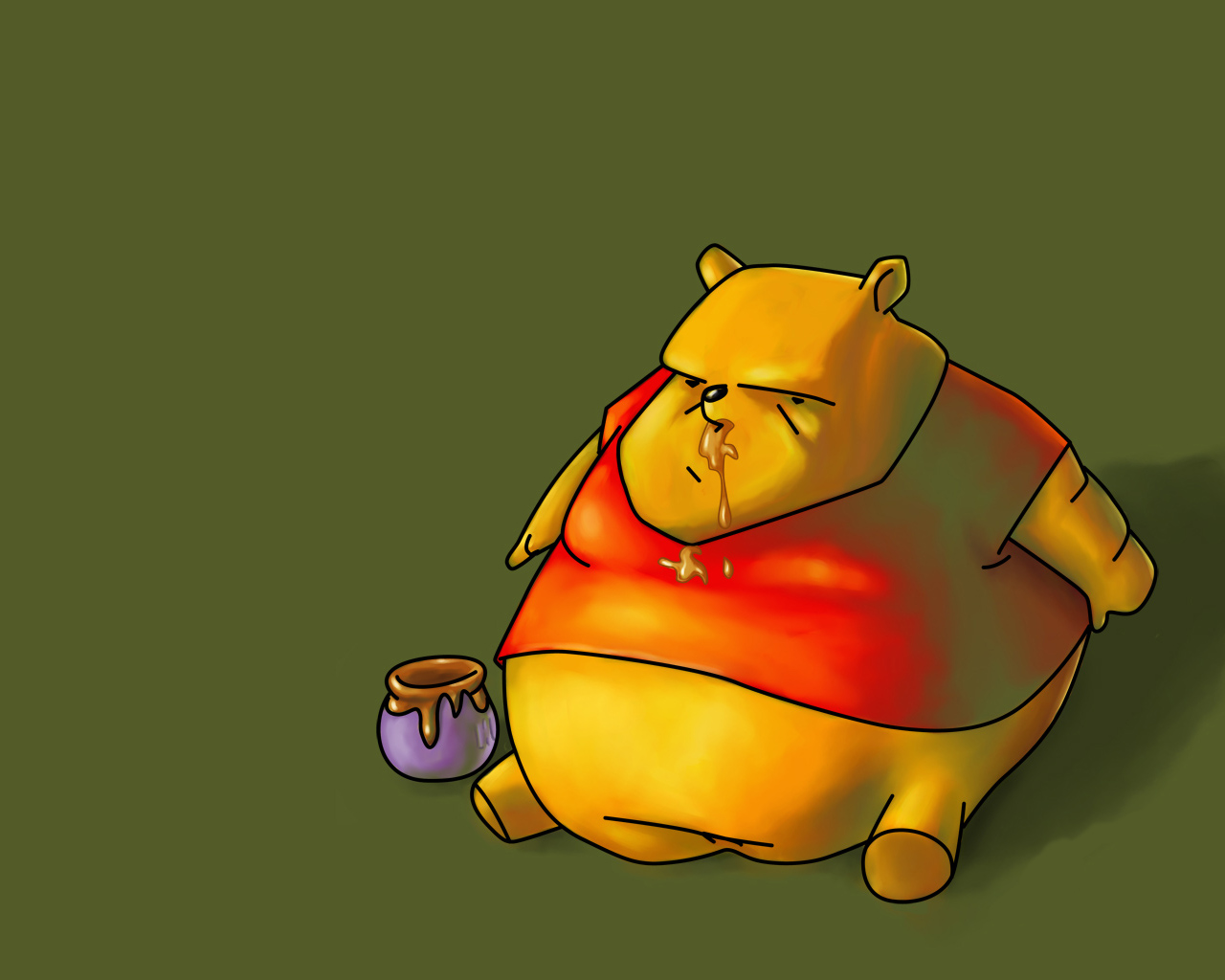 Winnie The Pooh 1280x1024