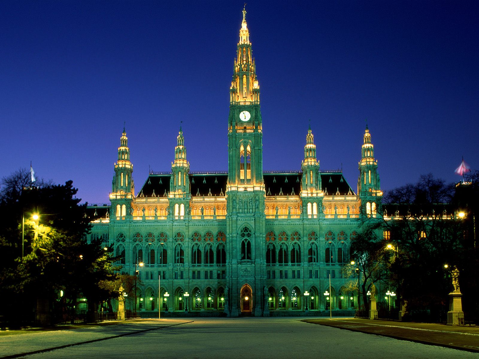 Vienna Austria City Hall 1600x1200