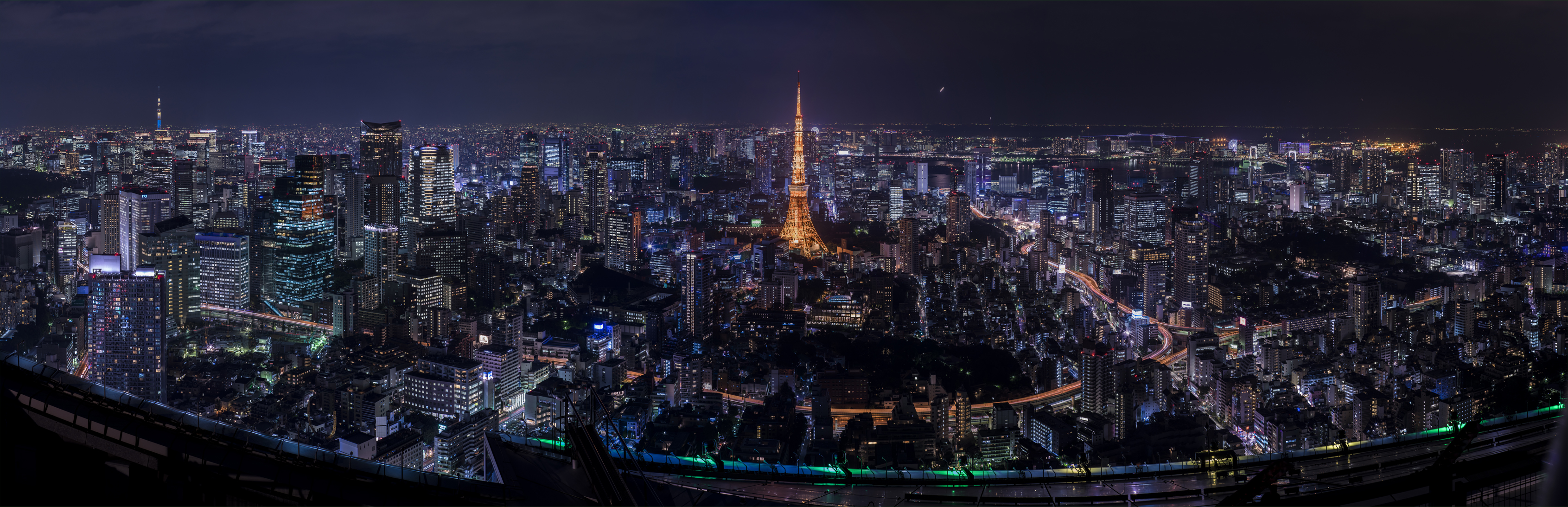 Japan Tokyo Tower 3382x1093