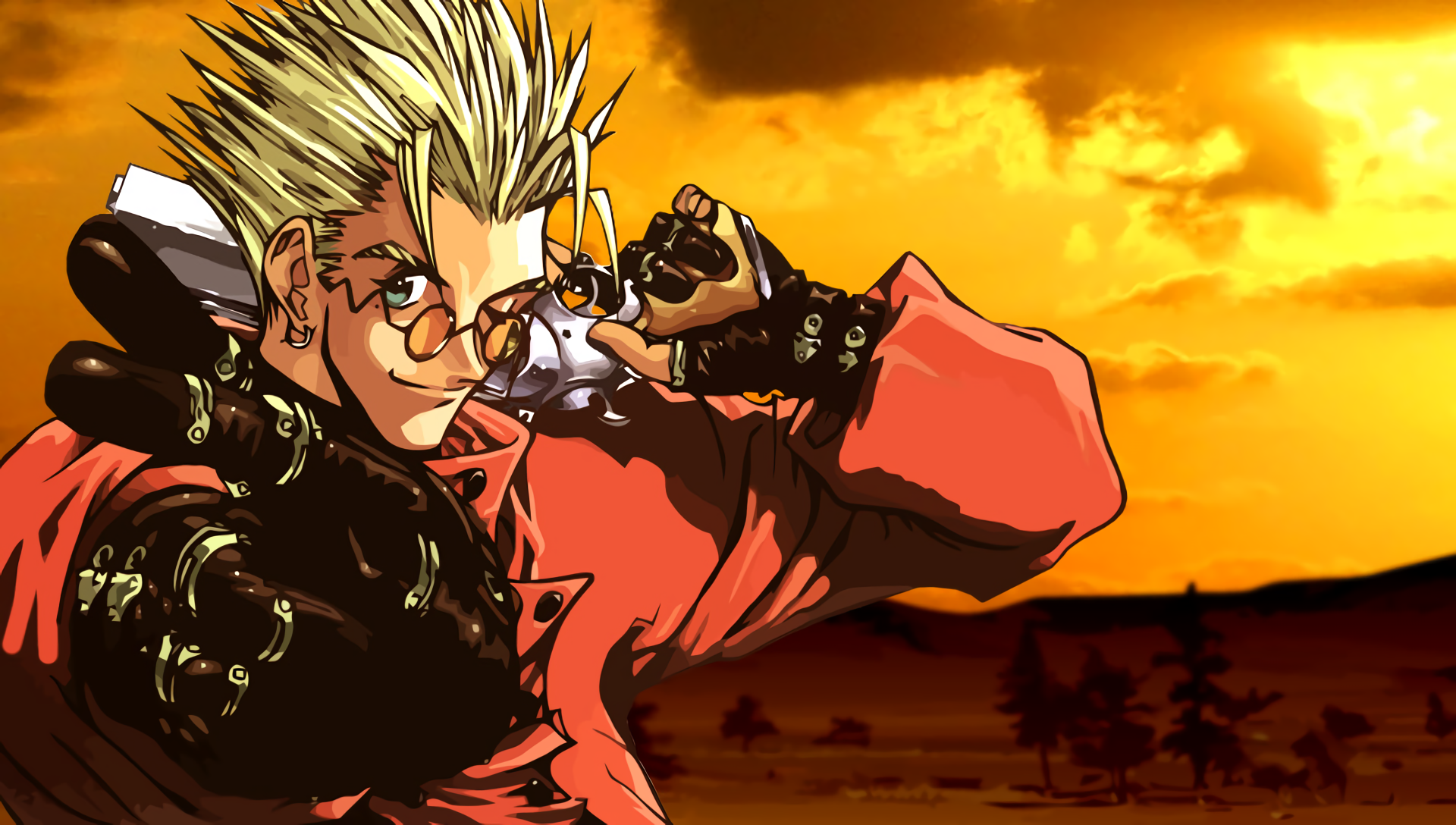 Anime Anime Boys Vash The Stampede Trigun 1920x1088