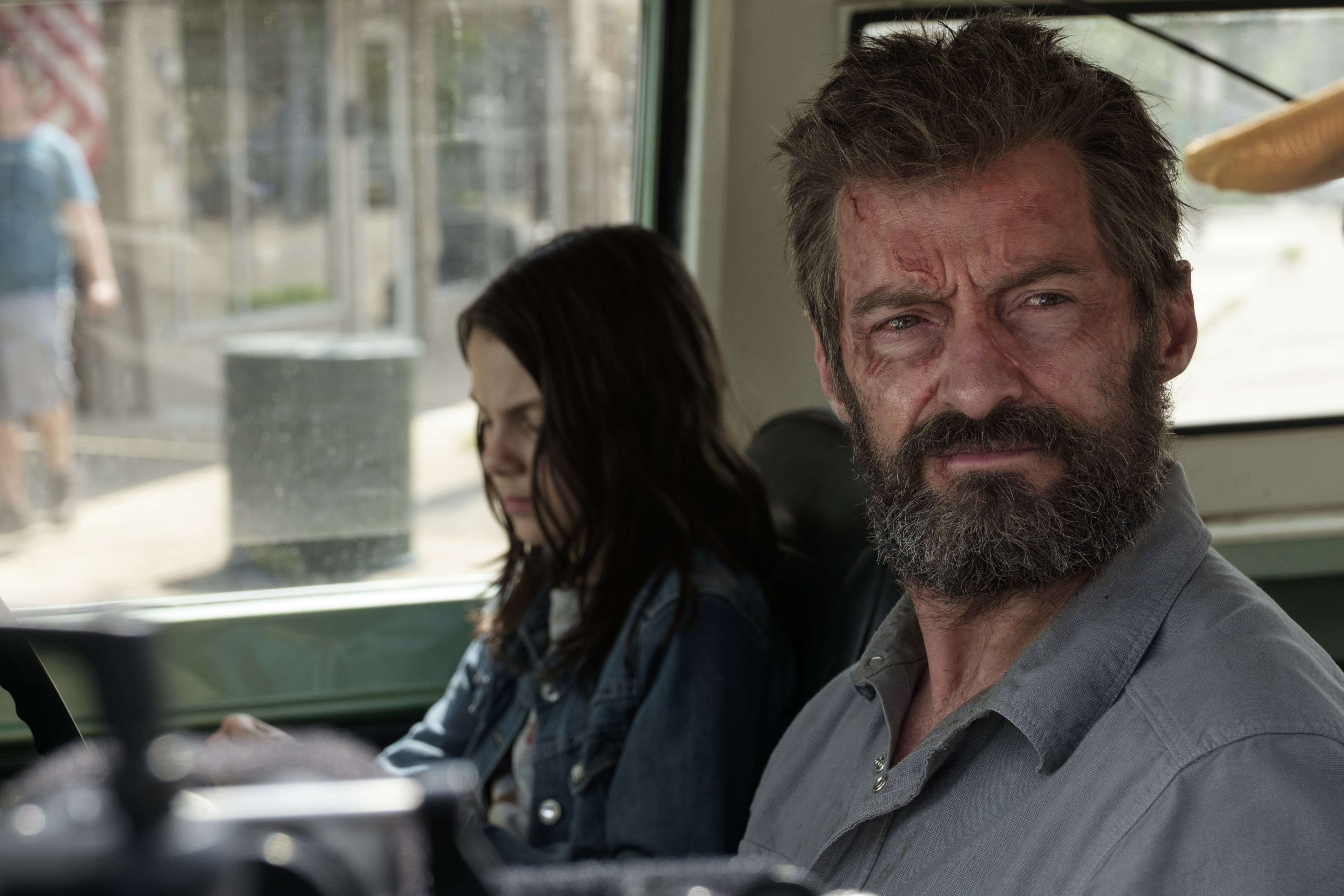 Dafne Keen Hugh Jackman Laura Kinney Logan Movie Wolverine X 23 4896x3264