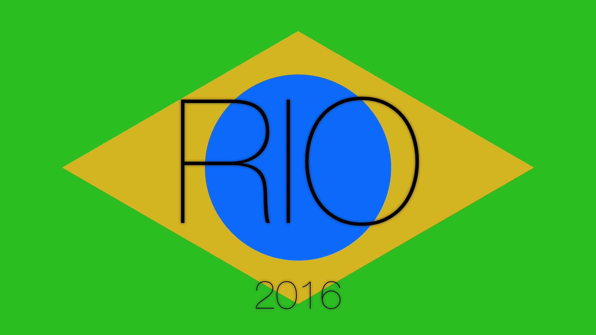 Flag Flag Of Brazil Olympic Games 1920x1080