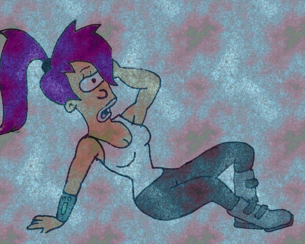 Futurama Leela Futurama 1280x1024