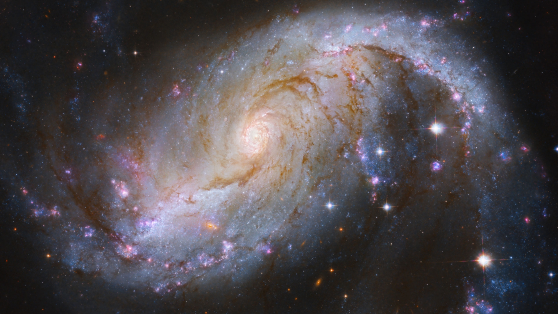 Space Deep Space Stars Galaxy Astronomy 1920x1080