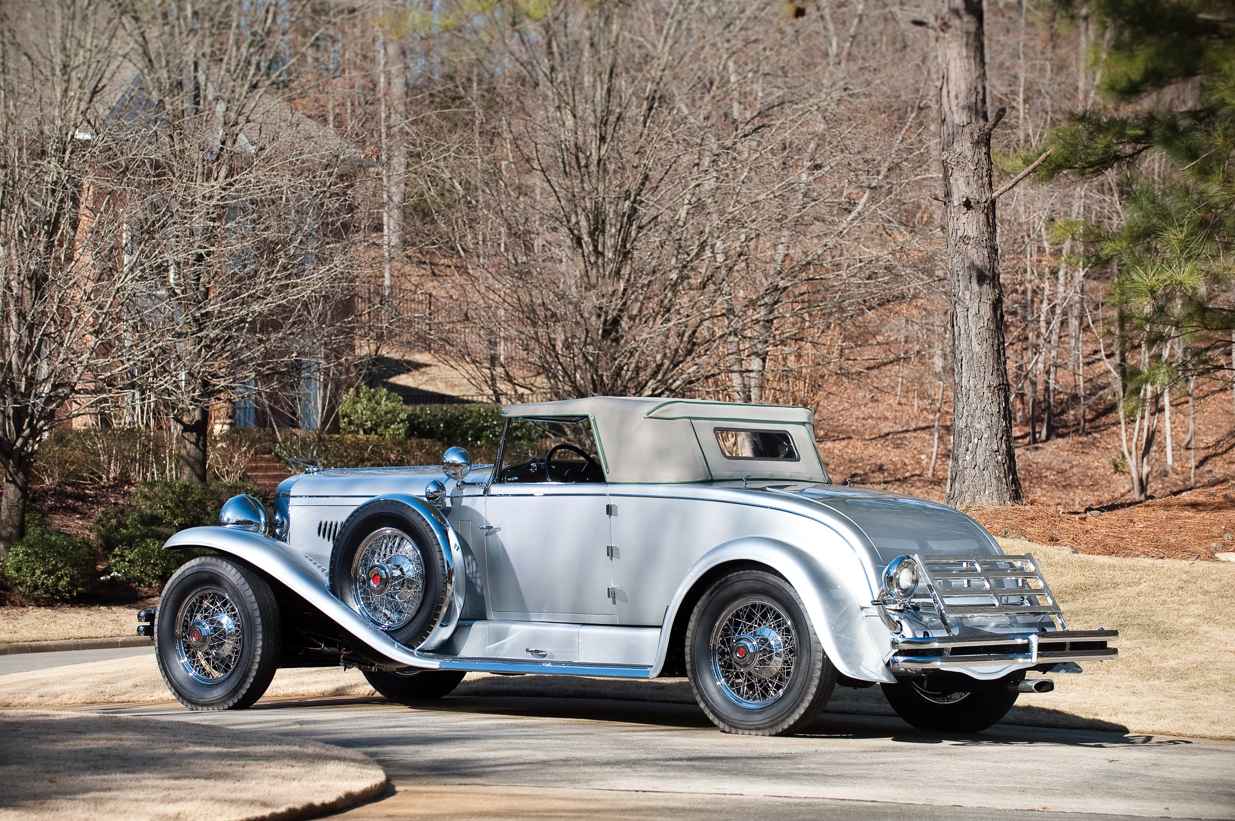 1929 Duesenberg Model J Convertible Coupe Vintage Car Luxury Car 4096x2726