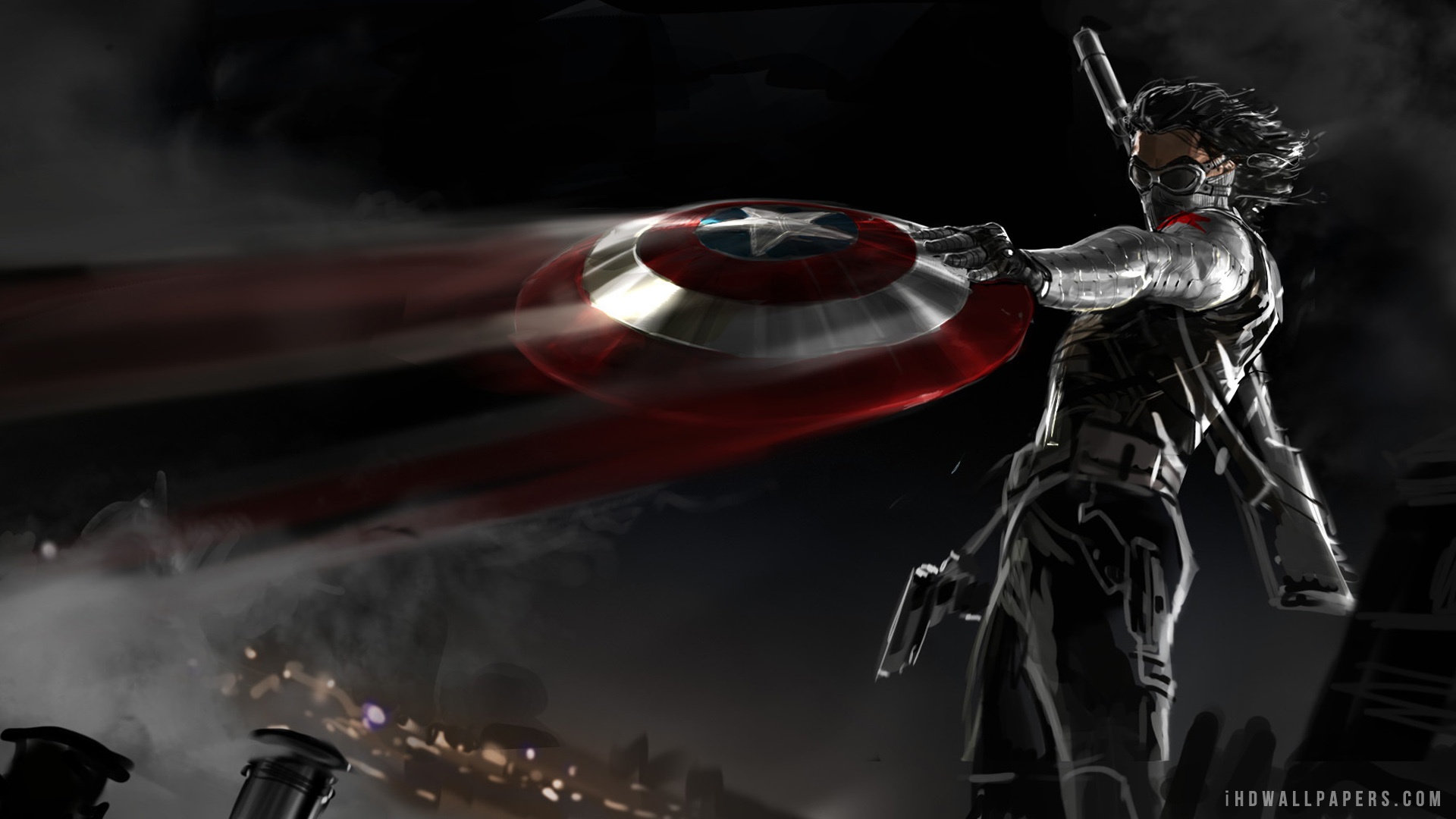 Captain America The Winter Soldier Winter Soldier 1920x1080