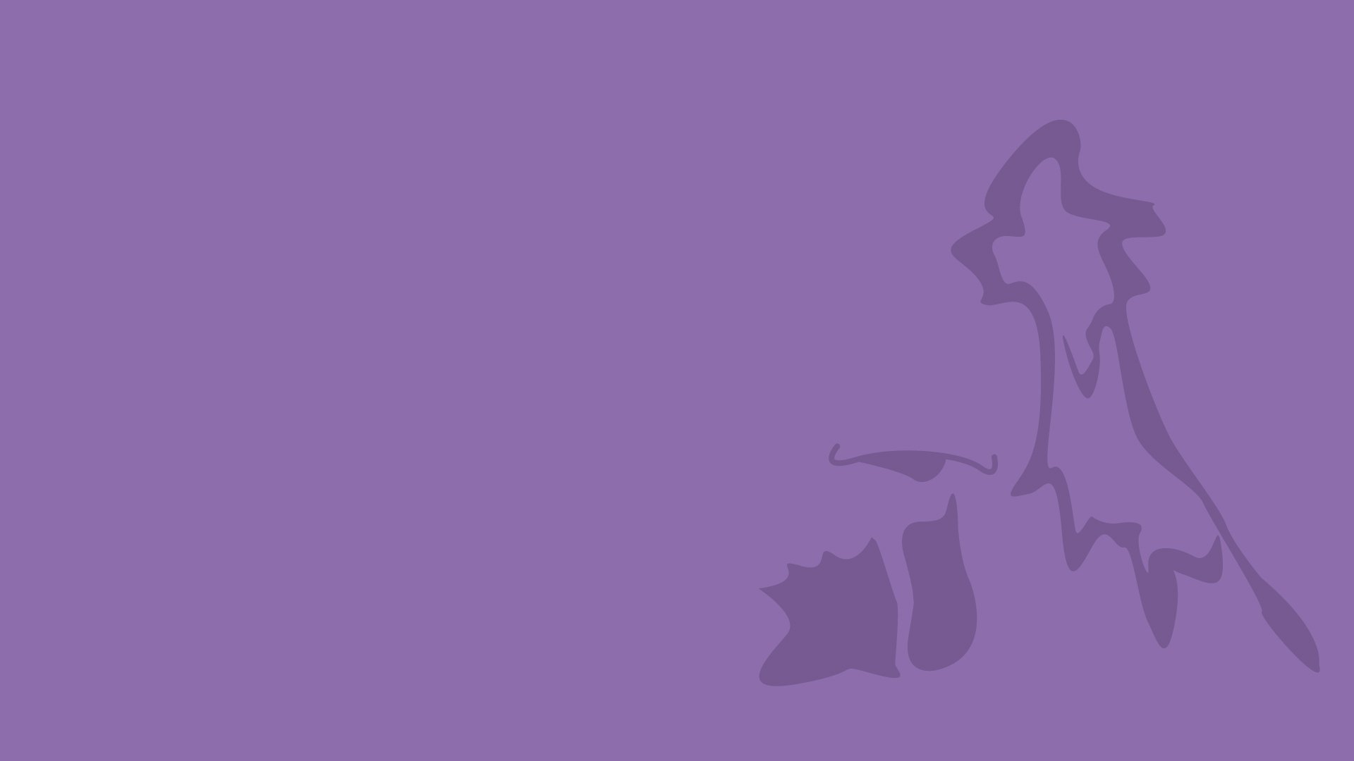 Muk Pokemon Minimalist 1920x1080