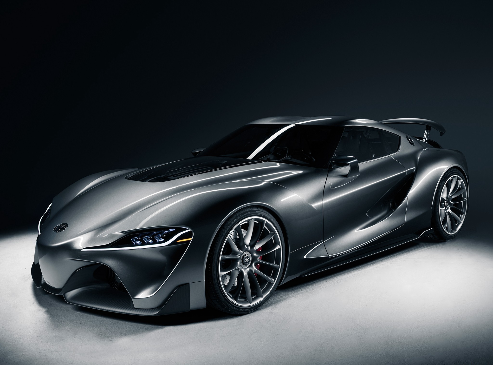 Toyota Toyota FT 1 Supercar Vehicle Car Concept Car Silver Car 2048x1515