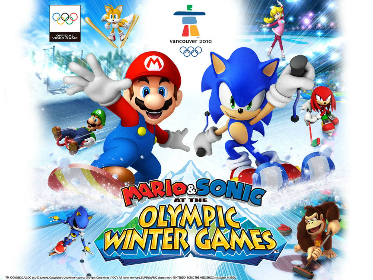 Video Game Mario Amp Sonic At The Olympic Winter Games 1280x960