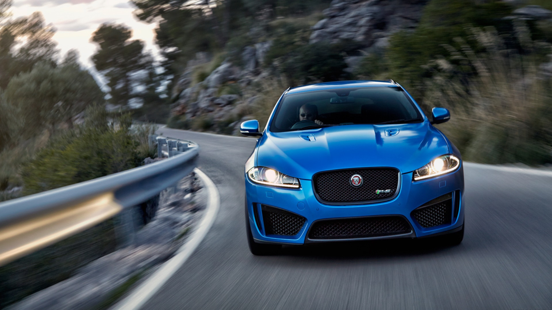 Vehicles Jaguar XFR S Sportbrake 1920x1080