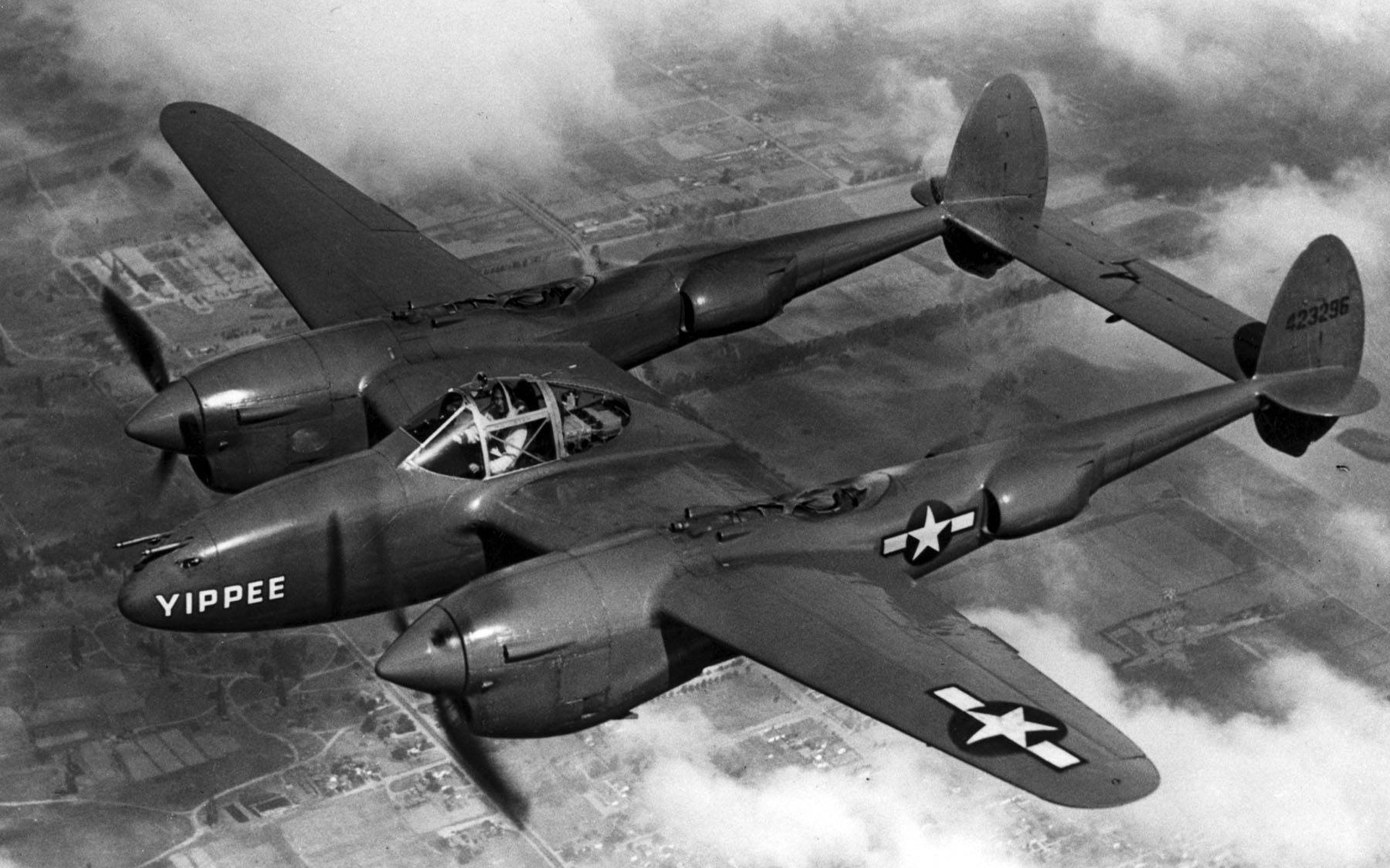 Military Lockheed P 38 Lightning 1920x1200