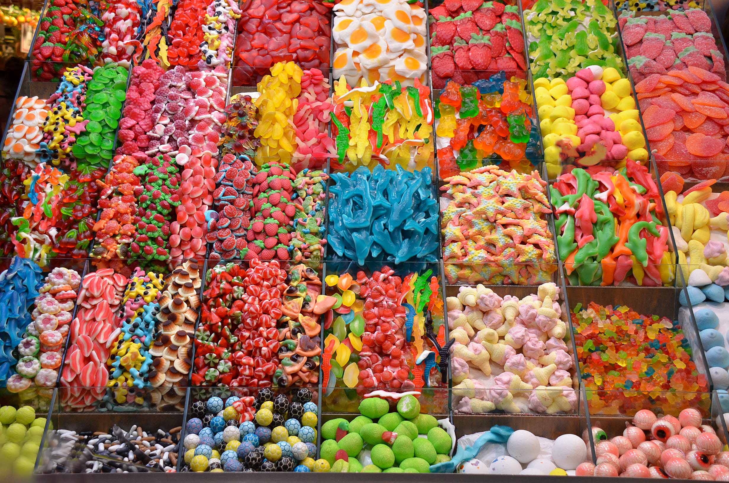 Candy Shop Store Colors Colorful Food 2464x1632