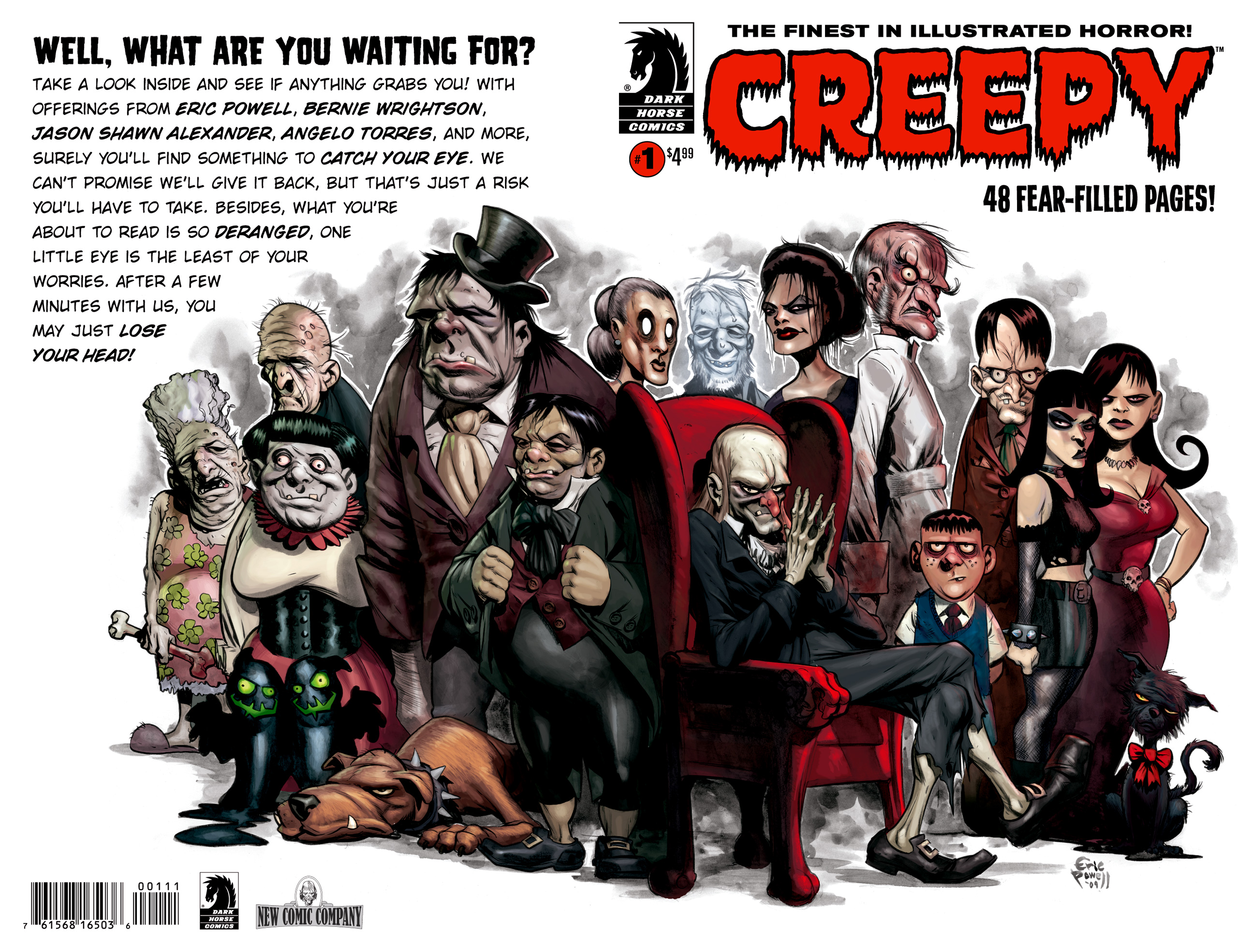 Creepy Comics 2560x1969