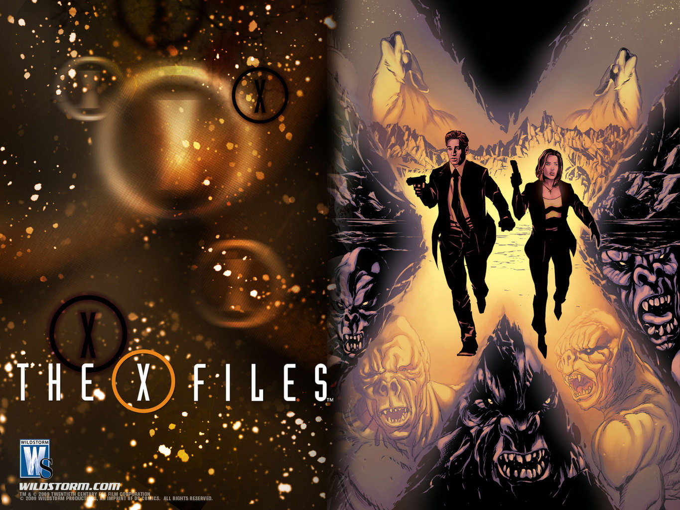 Comics The X Files 1365x1024