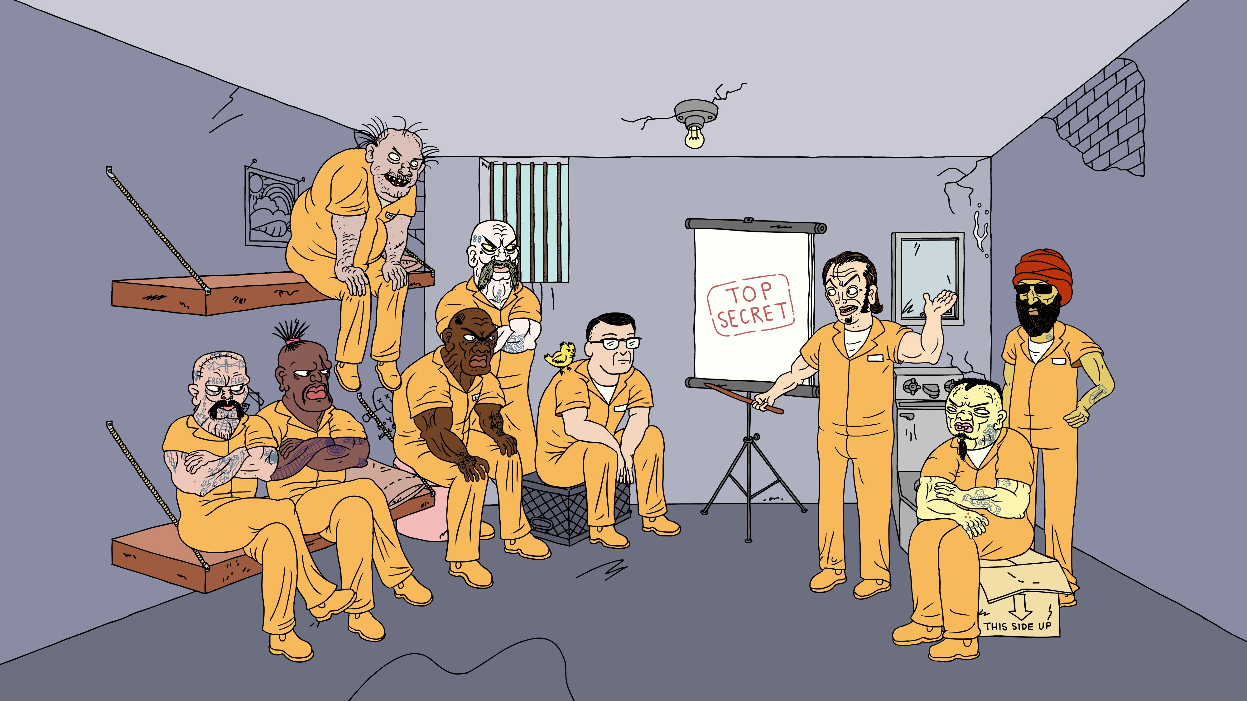 TV Show Superjail 4000x2250