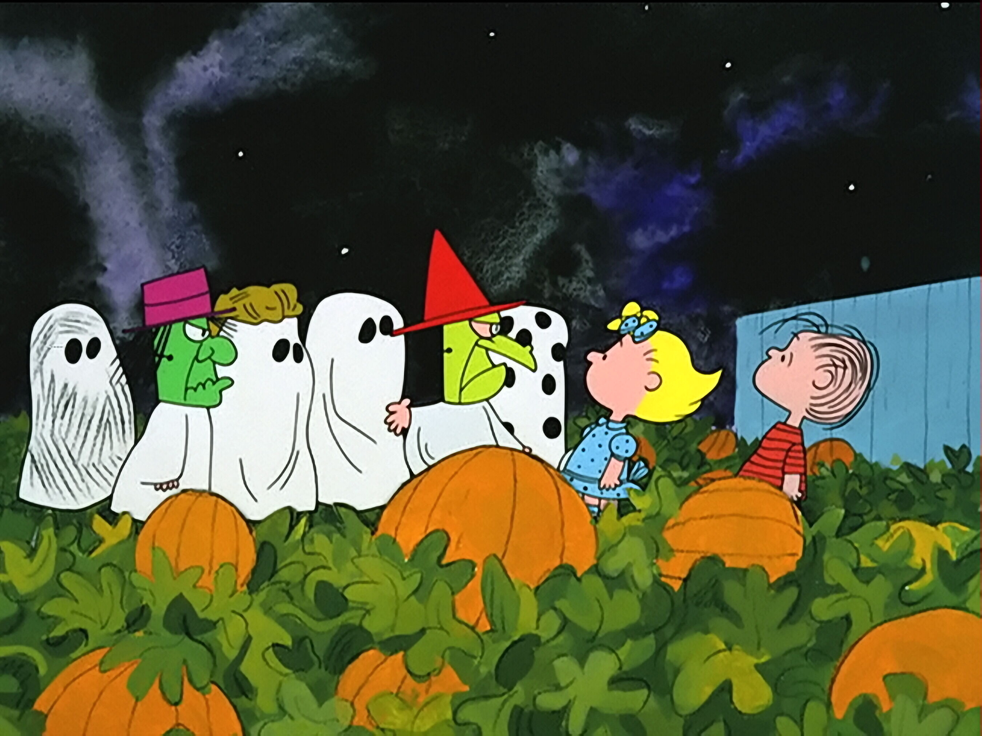 Charlie Brown Halloween Holiday Peanuts Cartoon 1920x1440