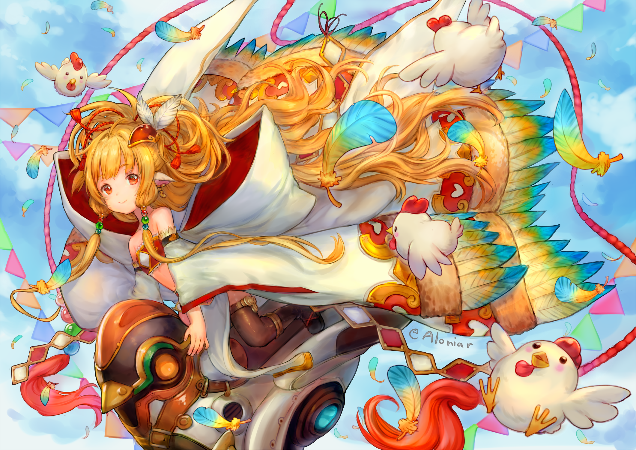 Anime Granblue Fantasy Wallpaper Resolution 2121x1500 Id 753735 Wallha Com