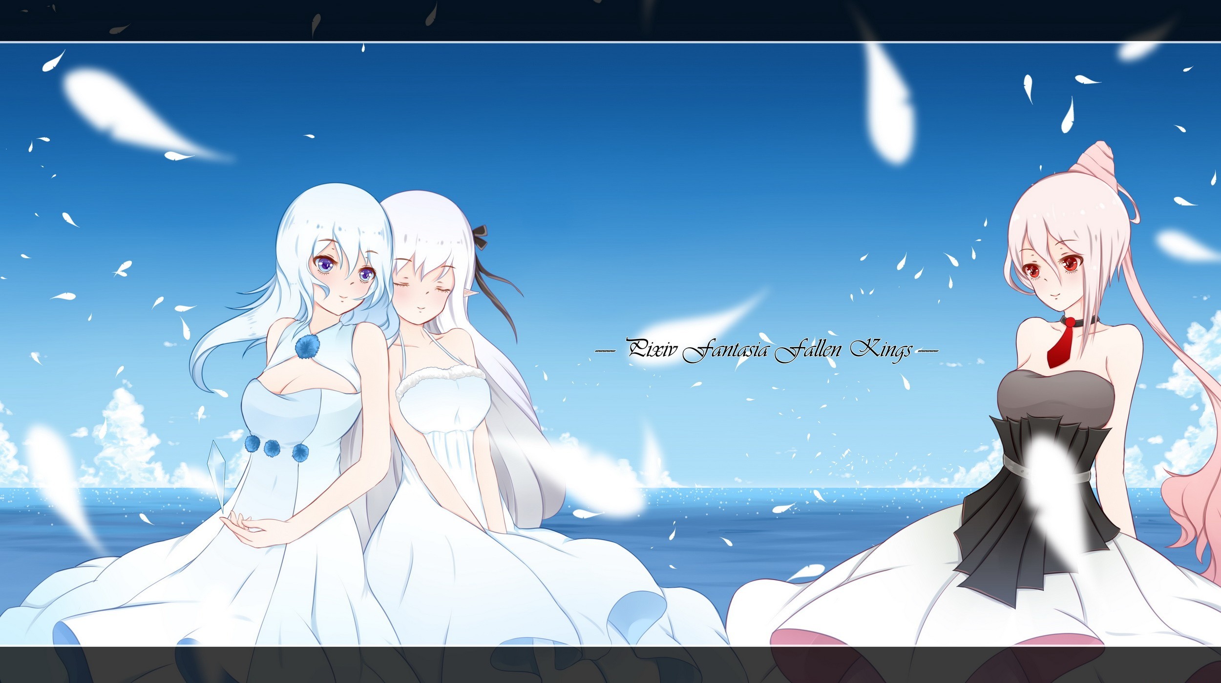 Pixiv Fantasia Pixiv Fantasia FK Pixiv Fantasia Fallen Kings Girl Sea 2500x1400