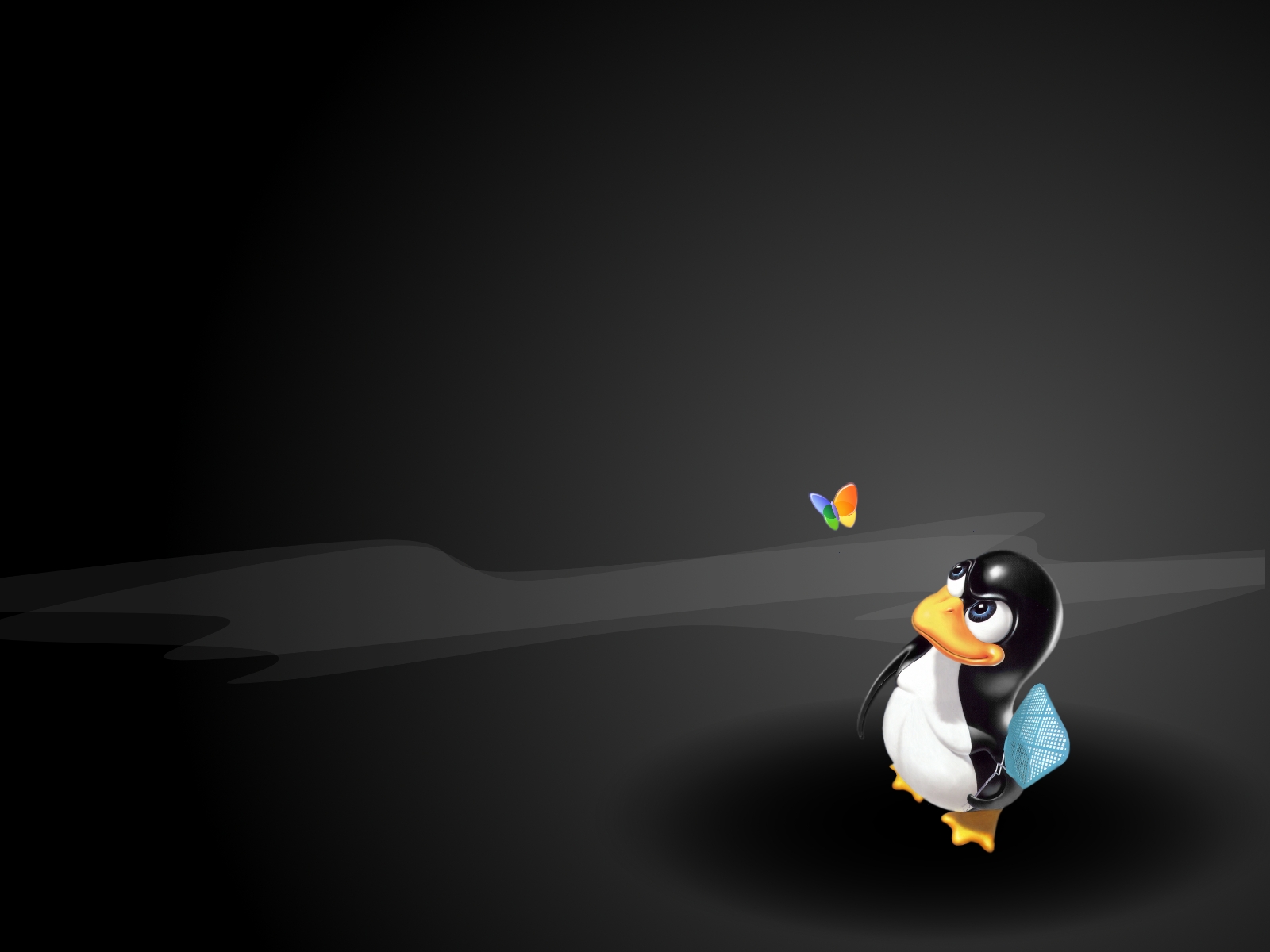 Linux Penguin 1600x1200