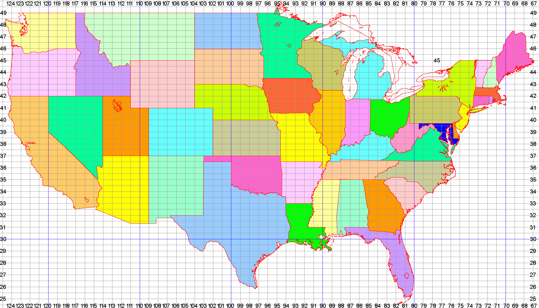 Map Usa United States Of America Map Usa Map 1855x1062