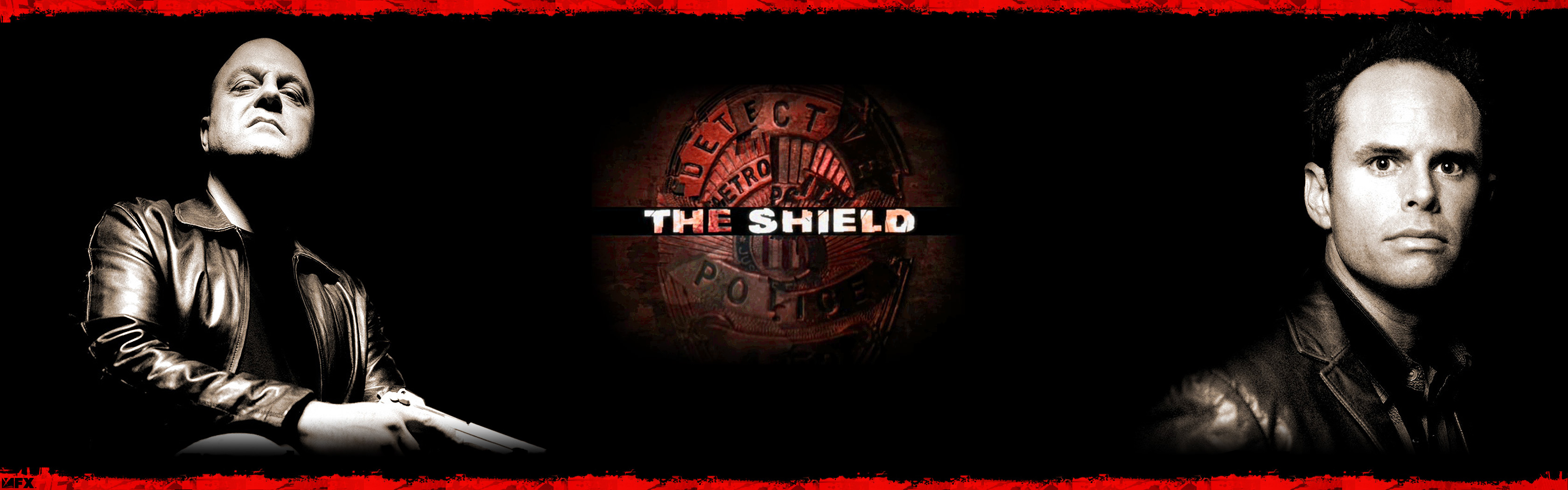 TV Show The Shield 3360x1050