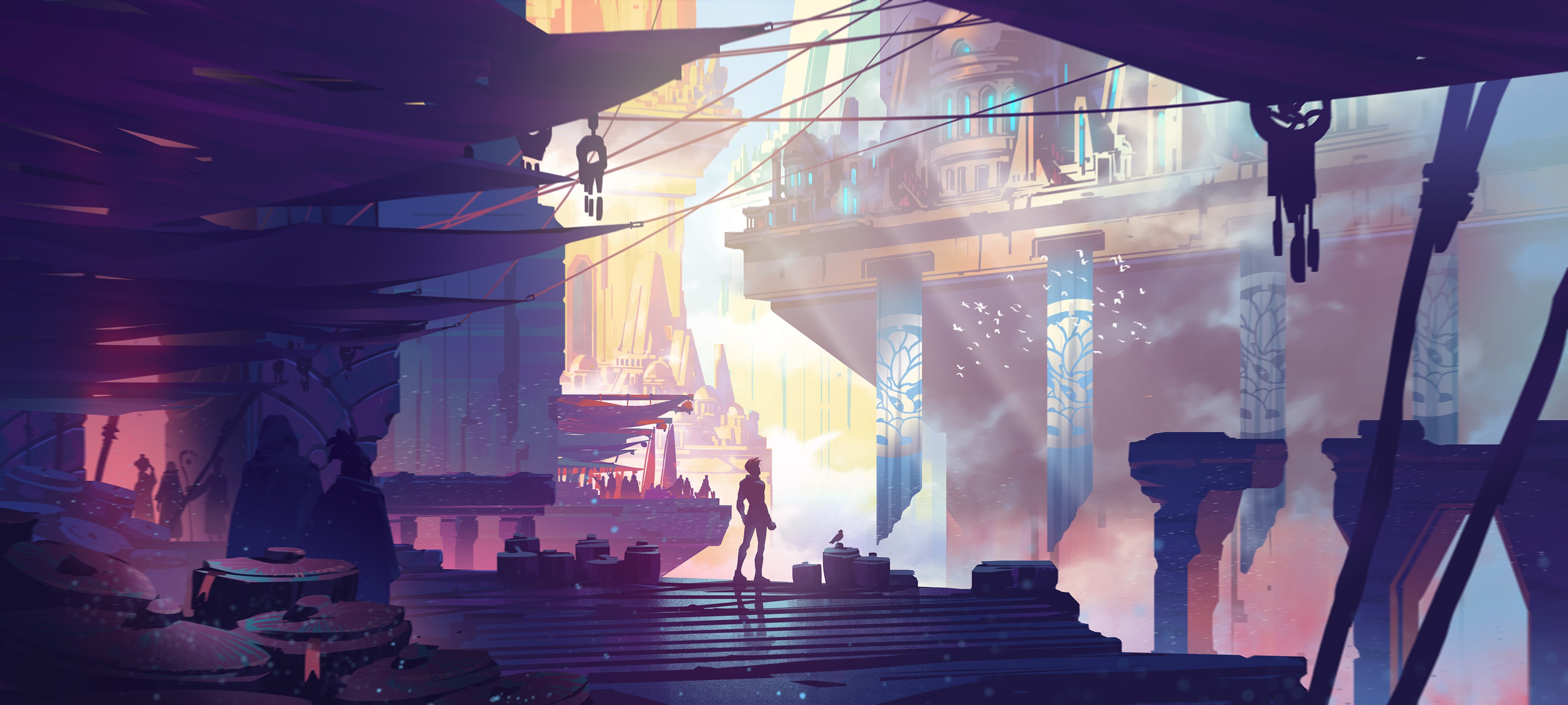 Video Game Duelyst 3556x1600