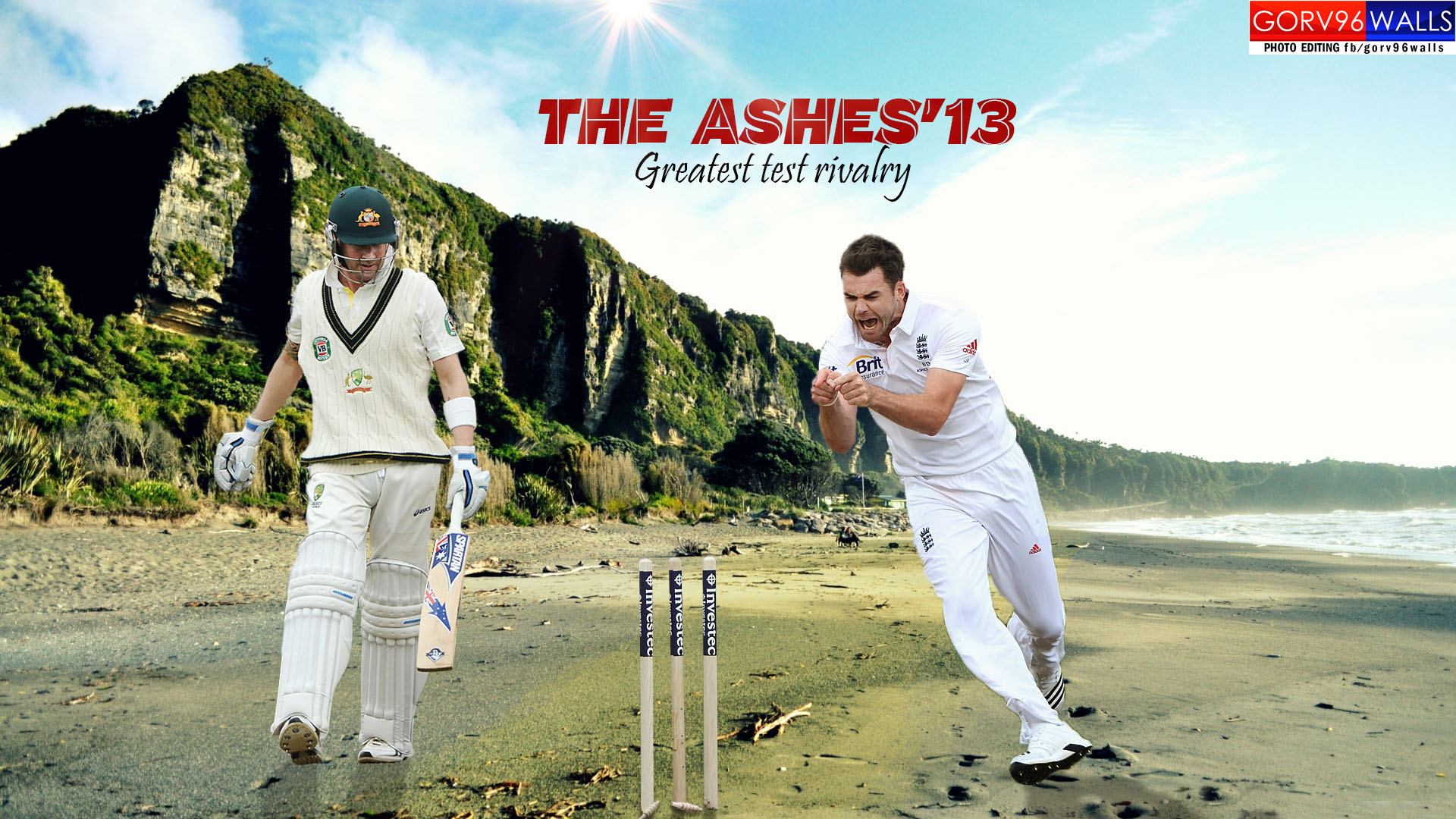 Cricket Australia England Rivalry Anderson Battle Batsman 1920x1080