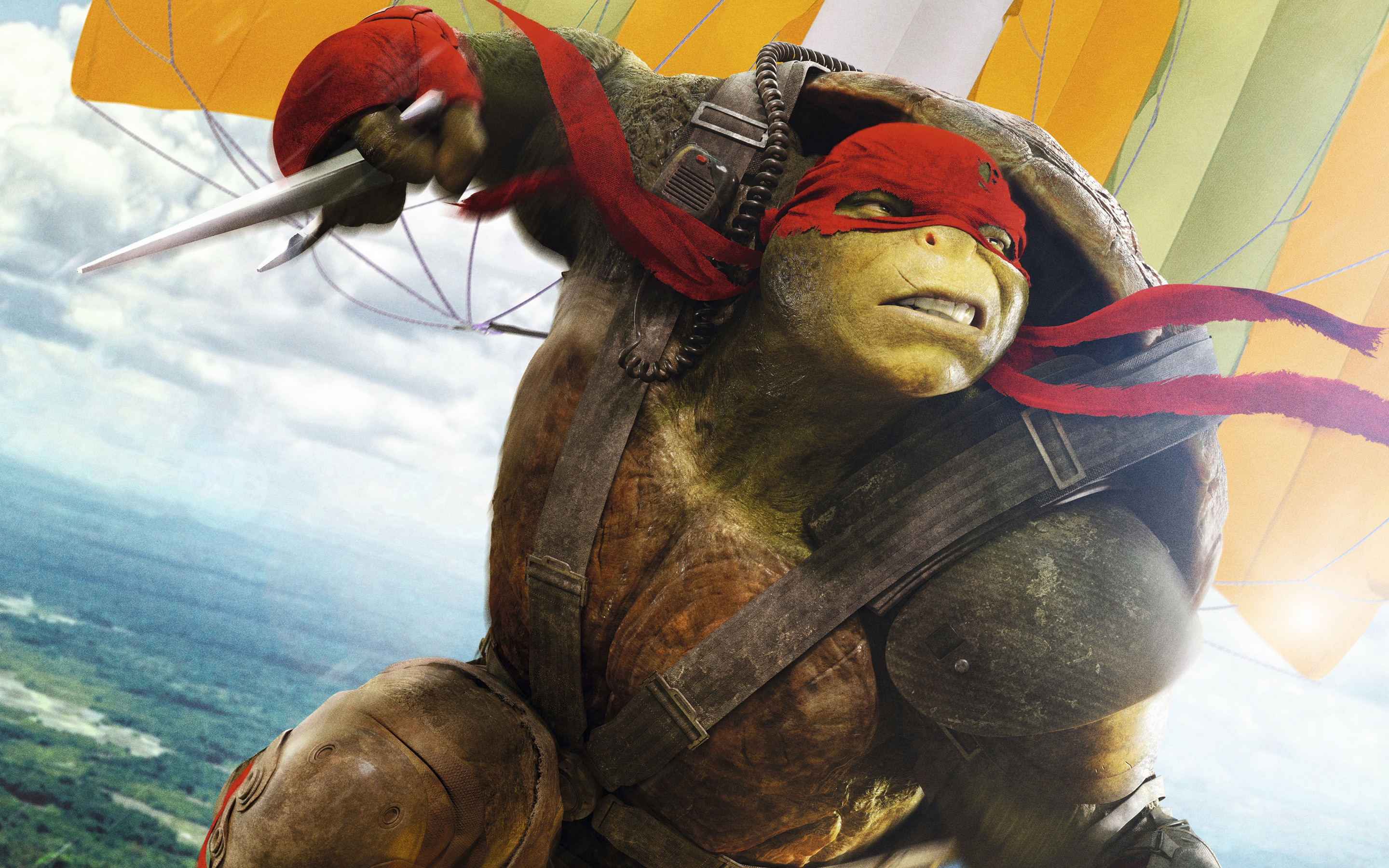 Teenage Mutant Ninja Turtles Raphael TMNT 2880x1800