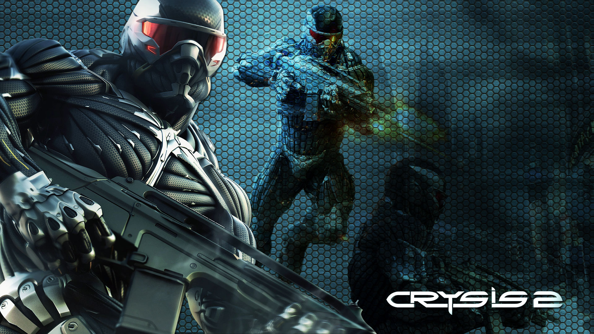 Video Games Crysis Crysis 2 Weapon Soldier 1920x1080