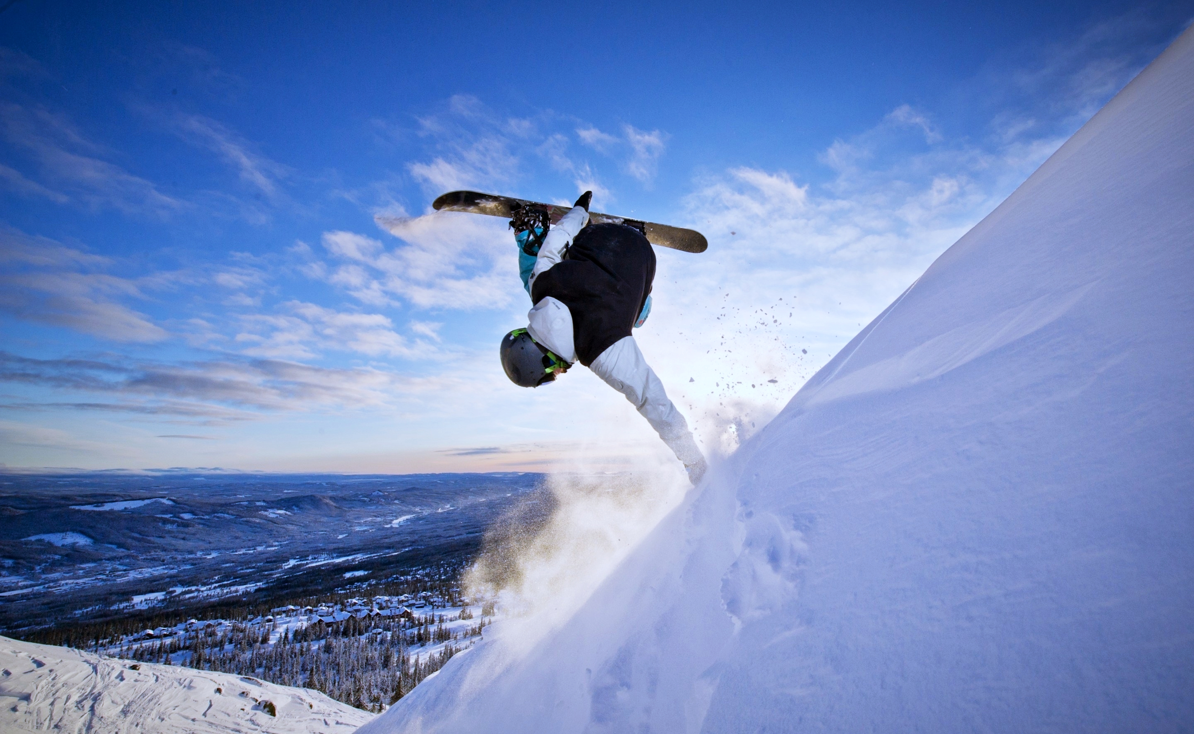Snow Snowboarding Winter 3840x2360
