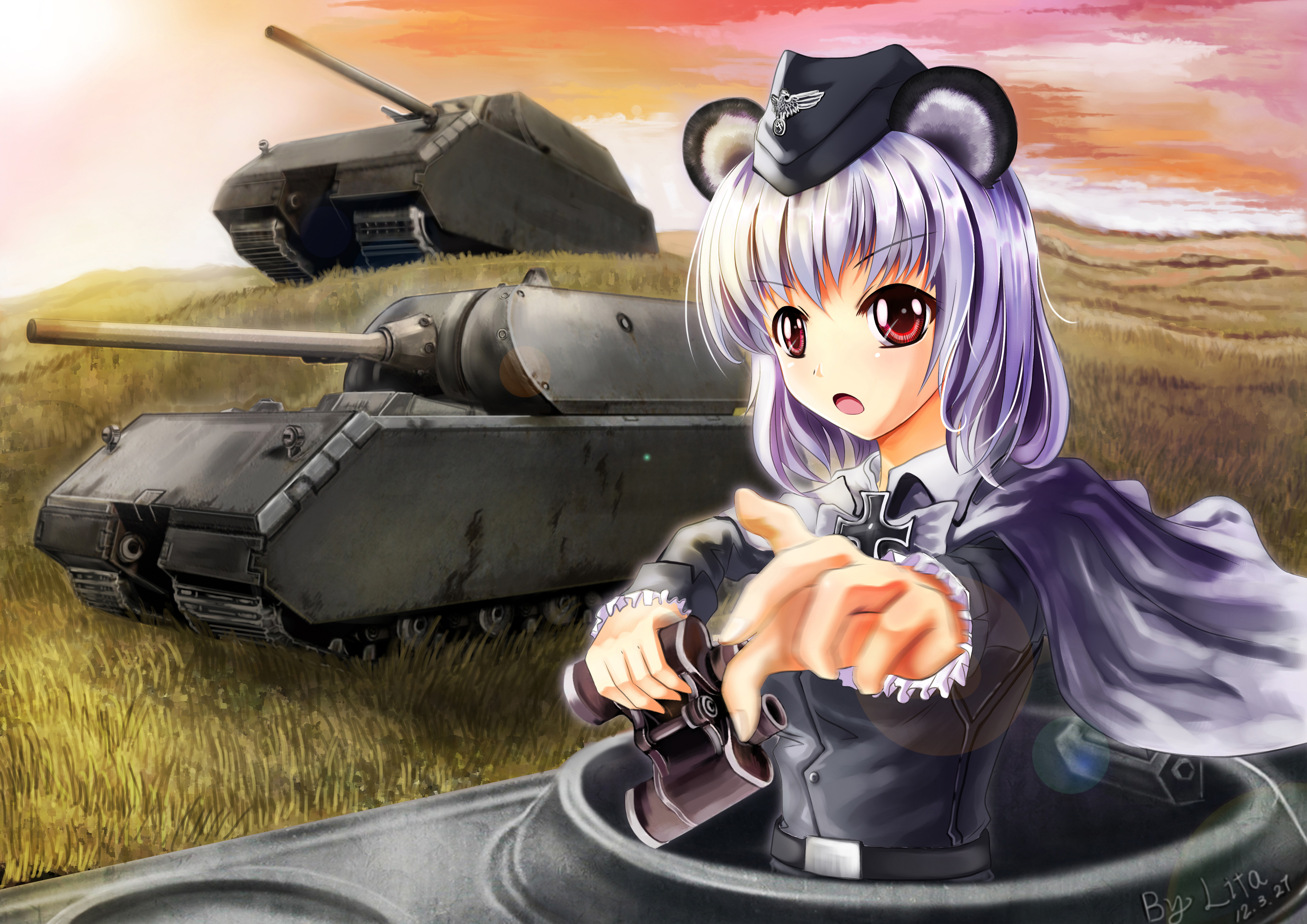 Tank Girl Nazrin Touhou 3508x2480