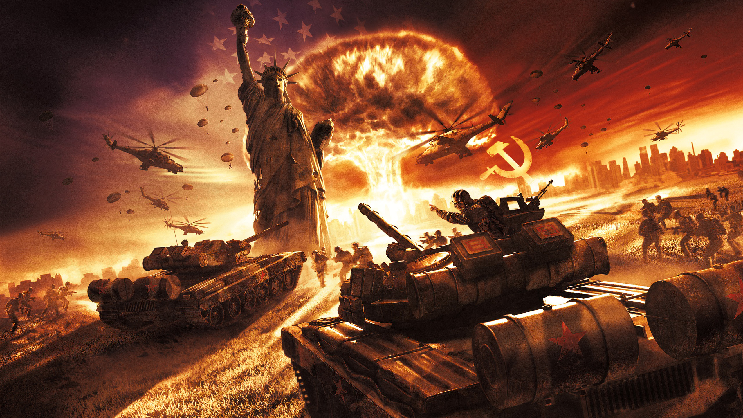 Video Game World In Conflict 2560x1440