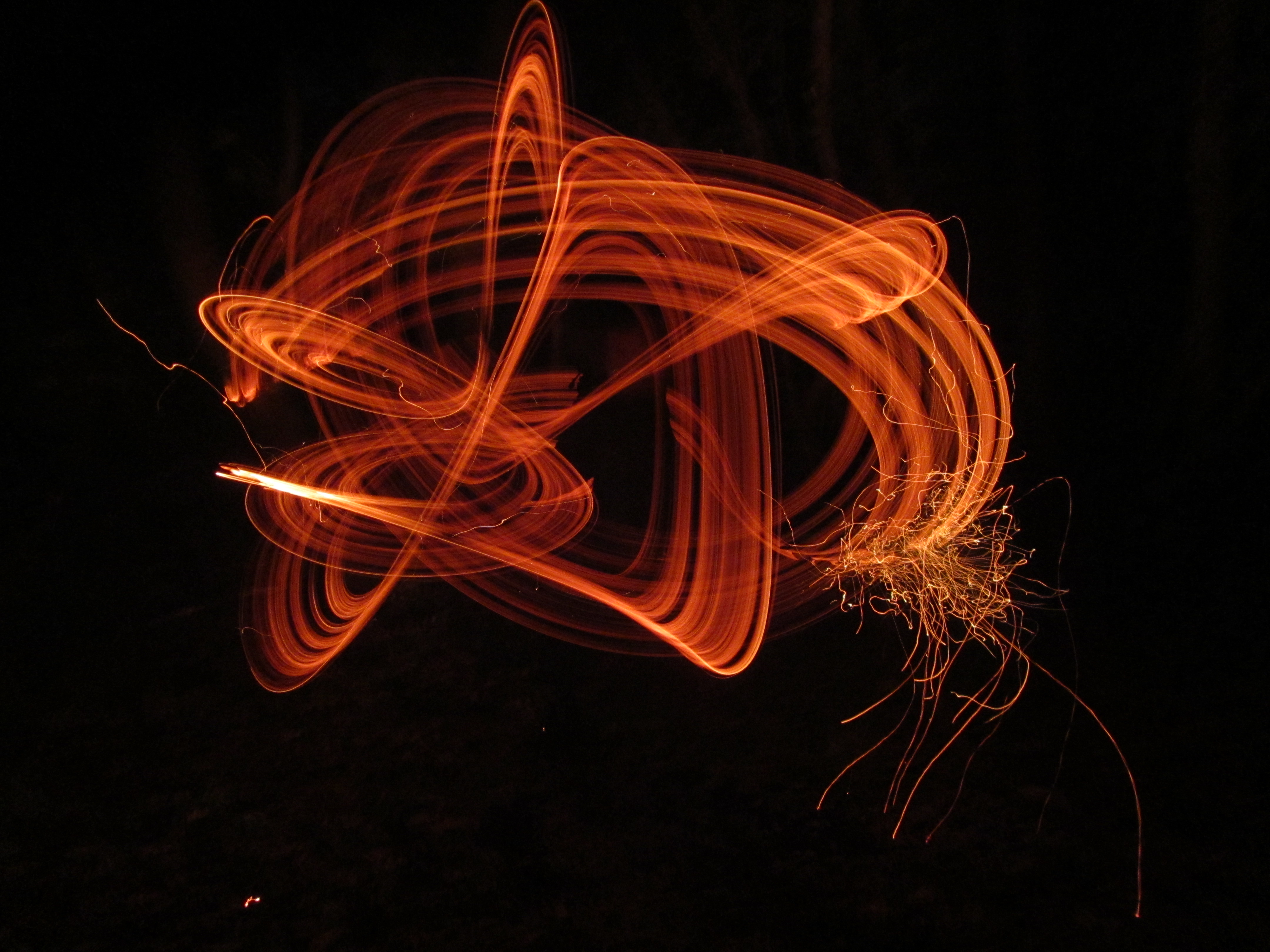 Photography Fire Juggling 4320x3240