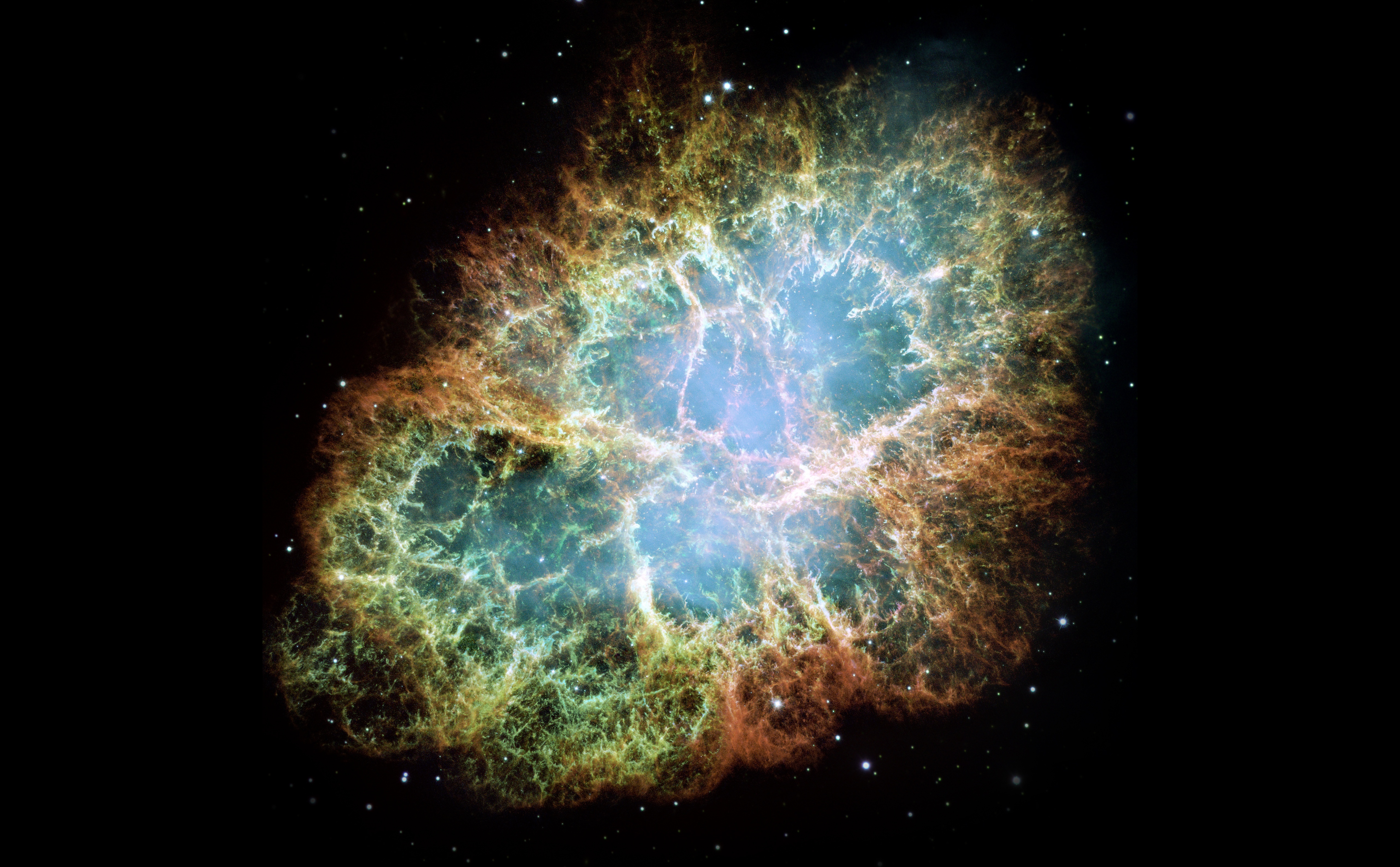 Crab Nebula Nebula Space Stars Supernova 5120x3170