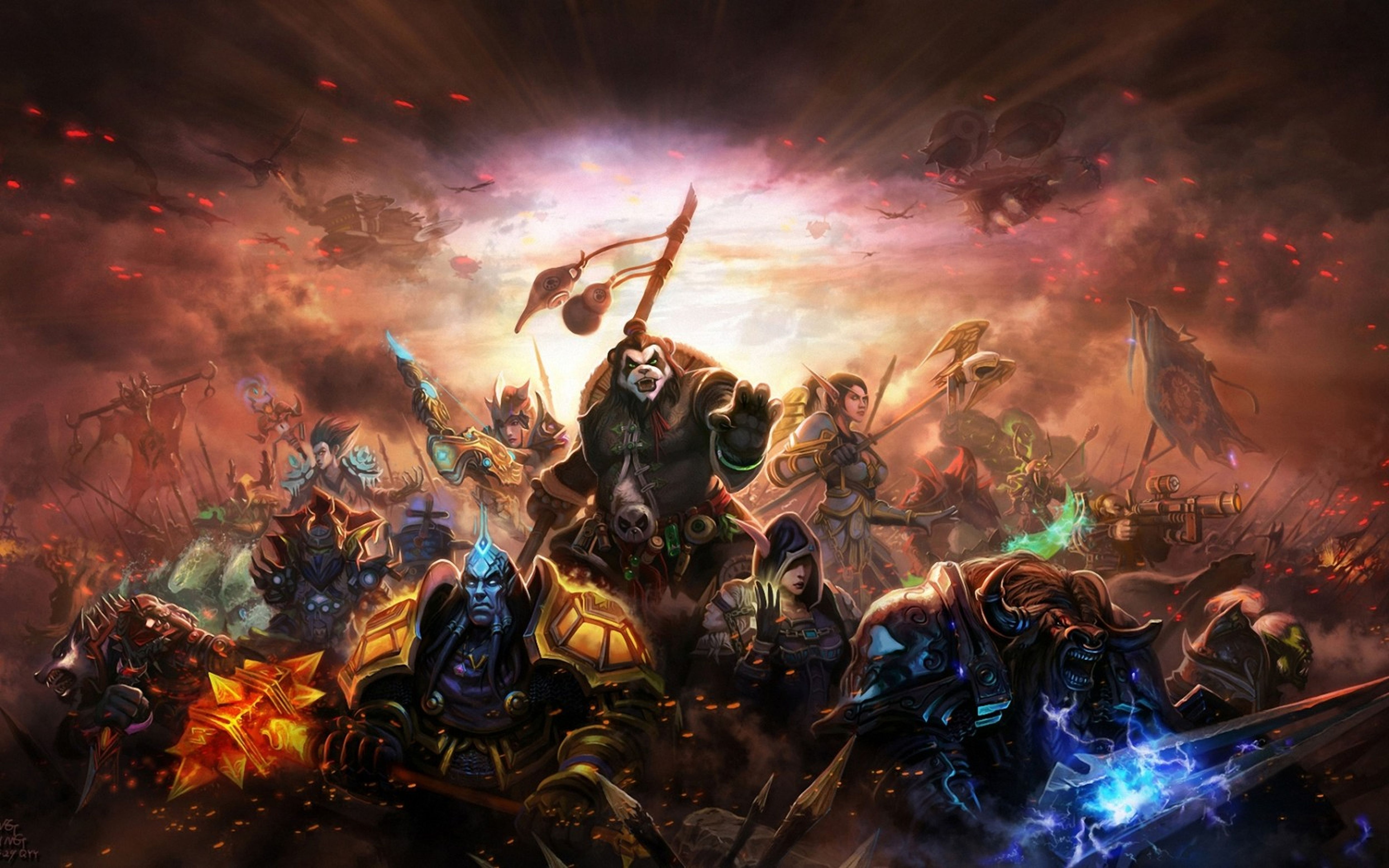 Video Game World Of Warcraft Mists Of Pandaria 5000x3125