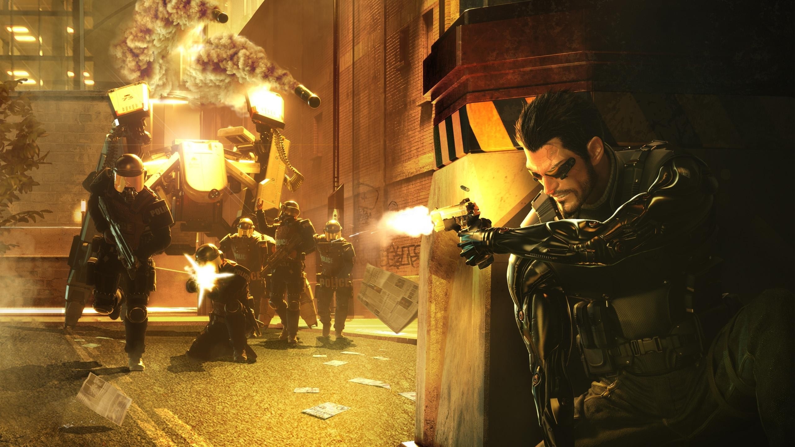 Video Game Deus Ex Human Revolution 2560x1440