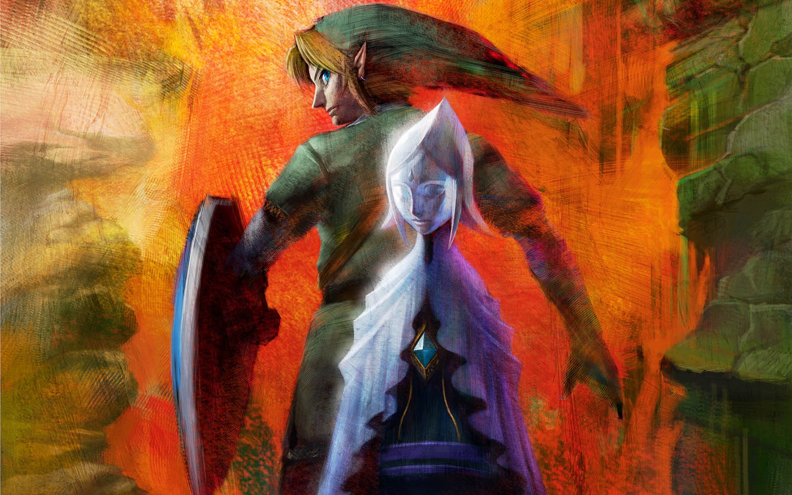 Fi The Legend Of Zelda Link The Legend Of Zelda Skyward Sword 1600x1000