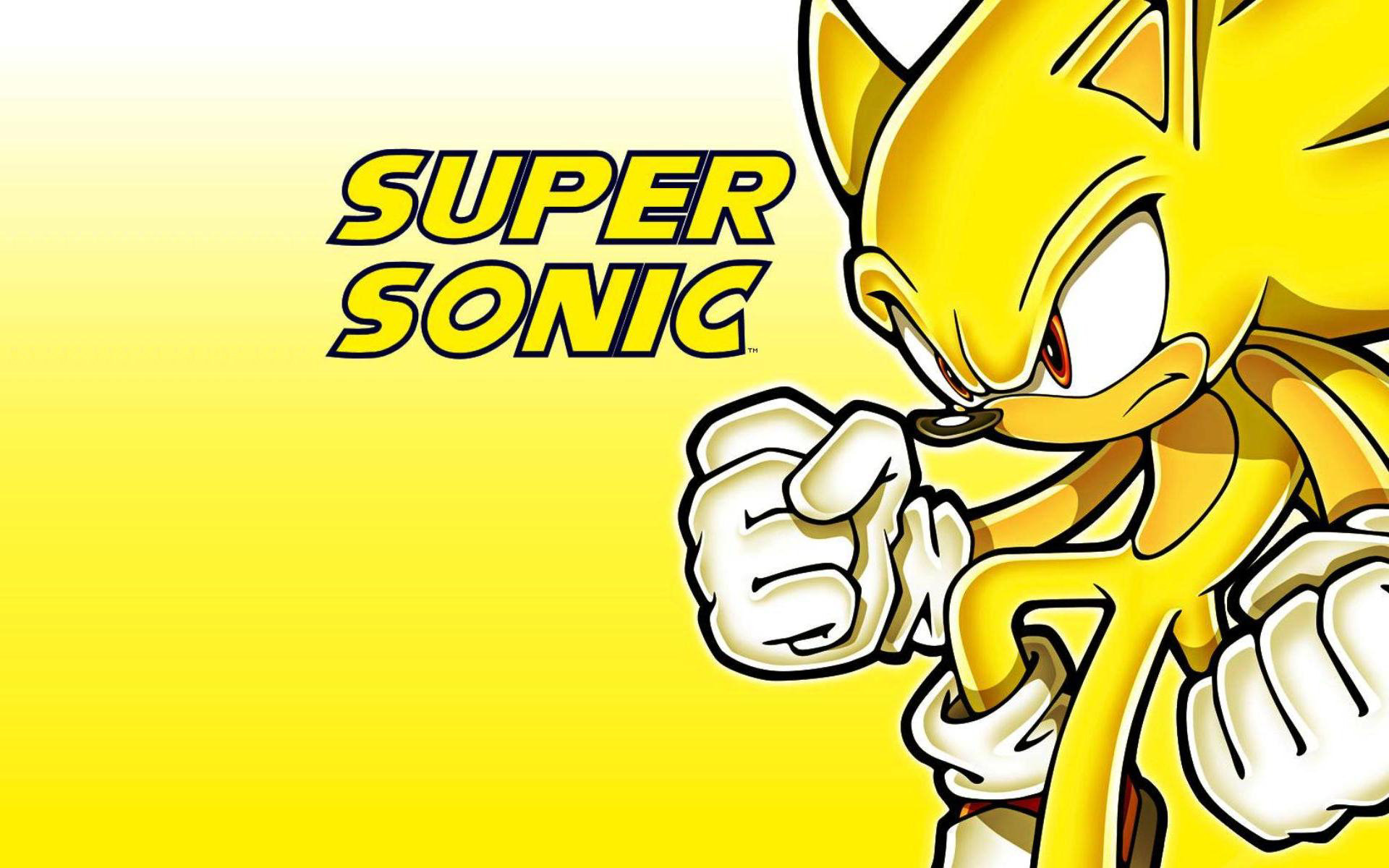 Sonic The Hedgehog Super Sonic 1920x1200