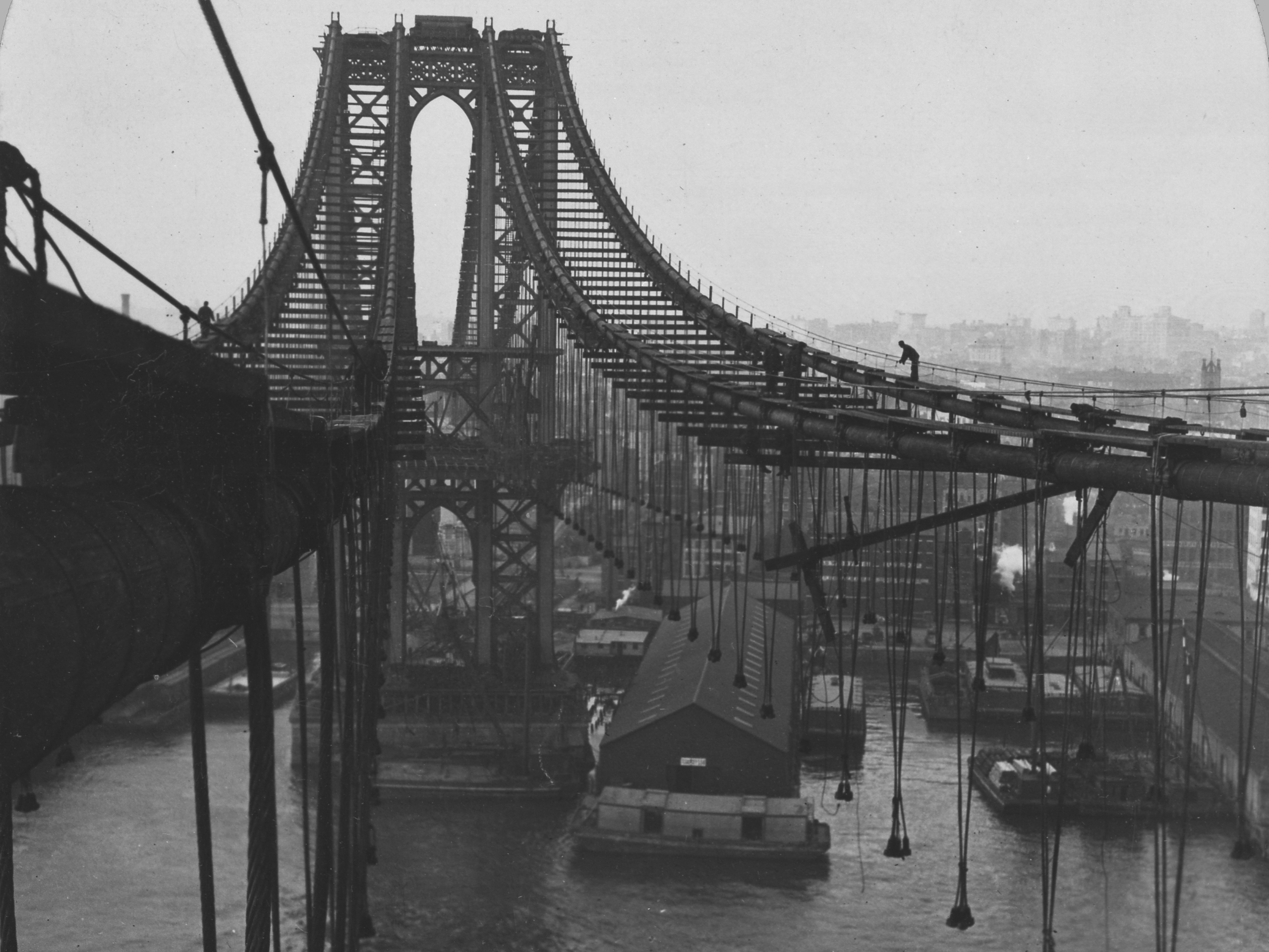 Man Made Manhattan Bridge 2560x1920