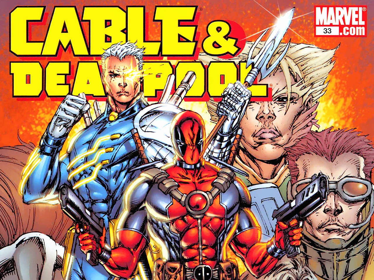 Cable Marvel Comics Deadpool 1280x960