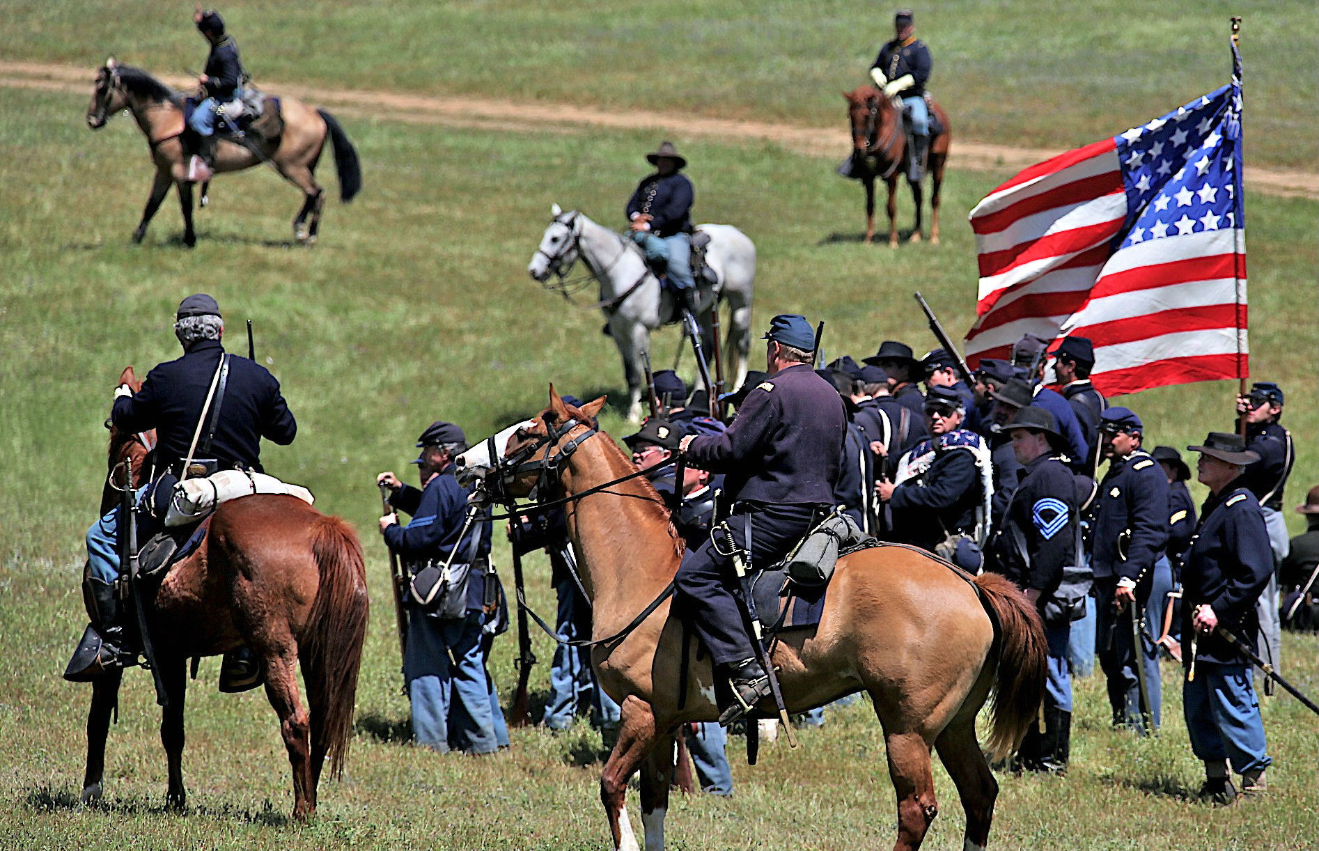 War Civil War Soldier Horse Battle 1894x1222