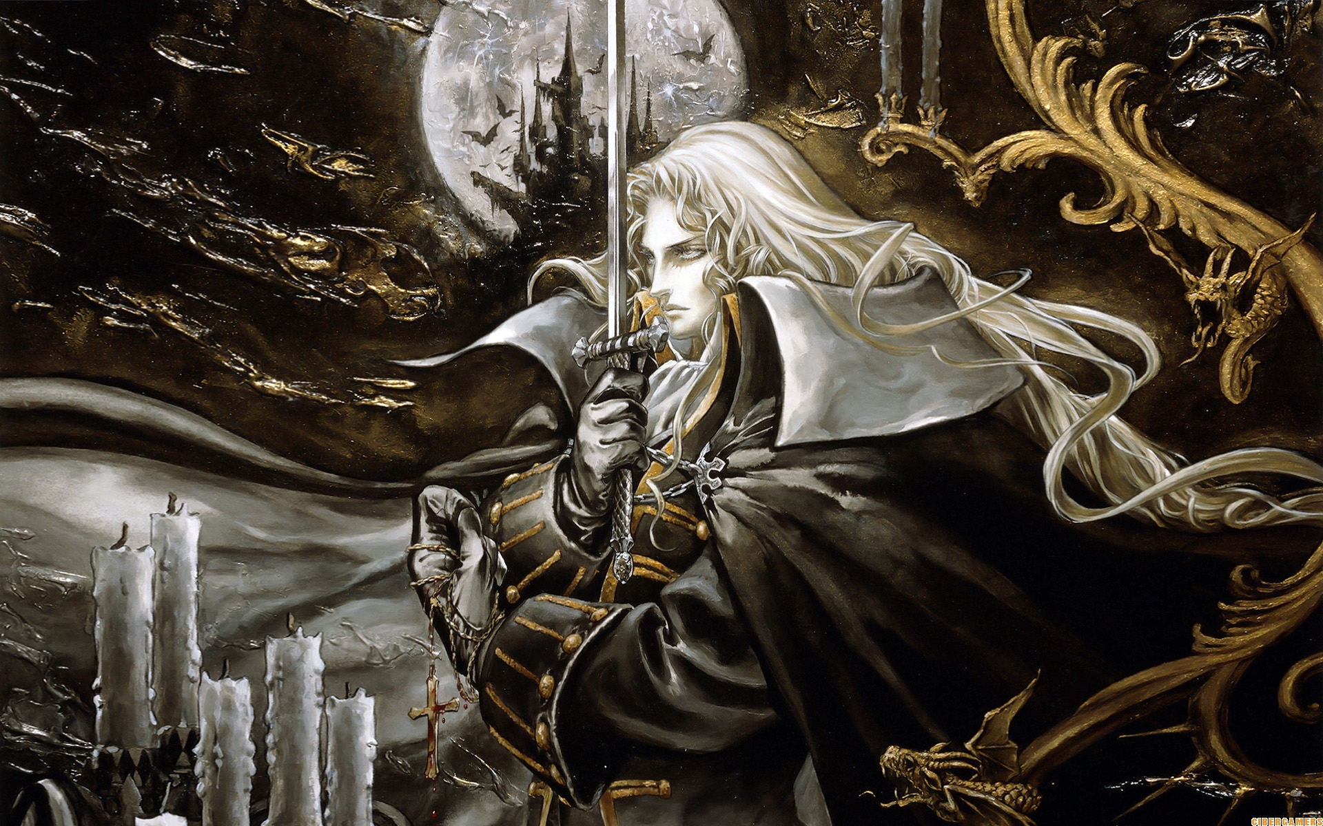 Alucard Castlevania Magic Warrior 1920x1200