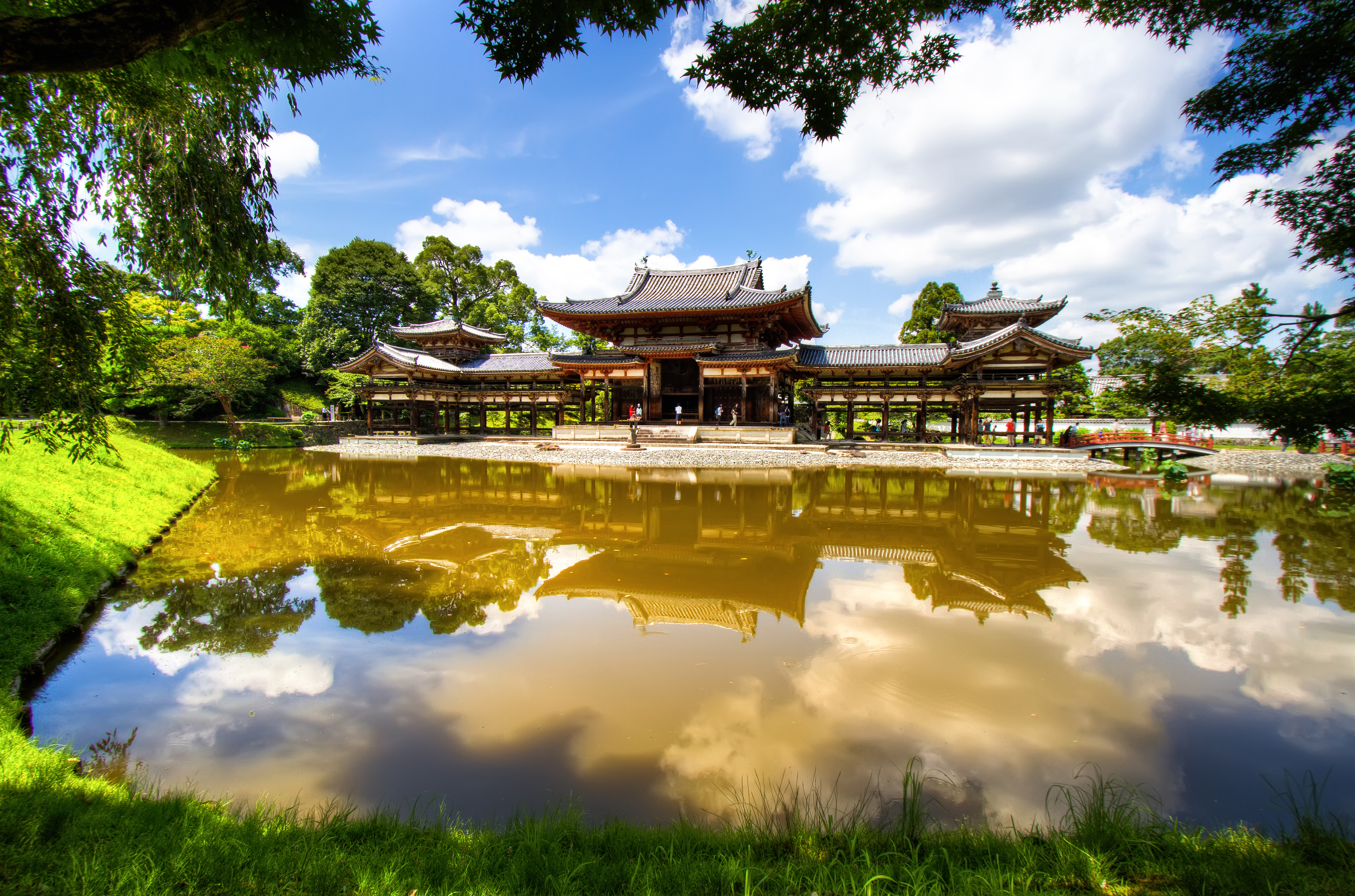 By D In Park Reflection Temple Uji 5121x3389