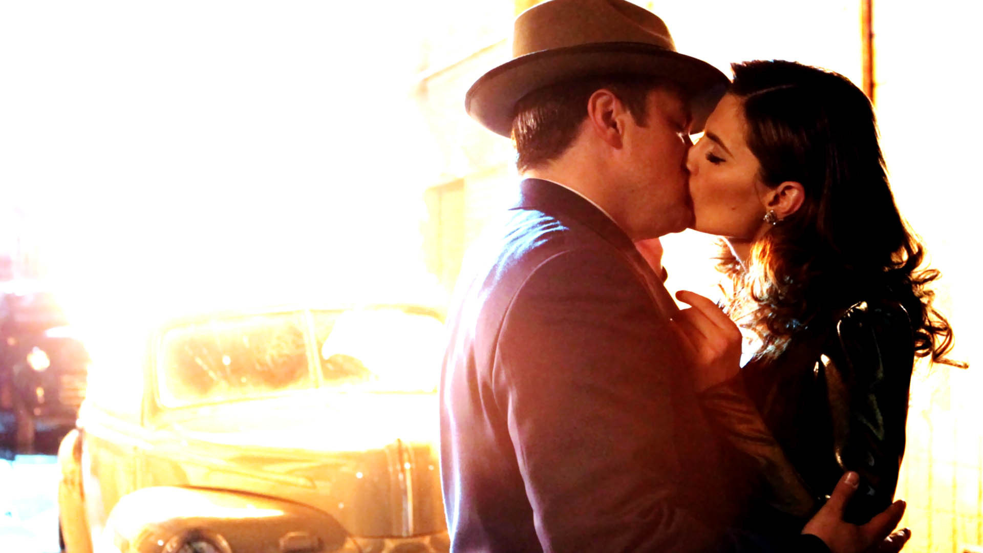 Kate Beckett Nathan Fillion Richard Castle Stana Katic 1920x1080