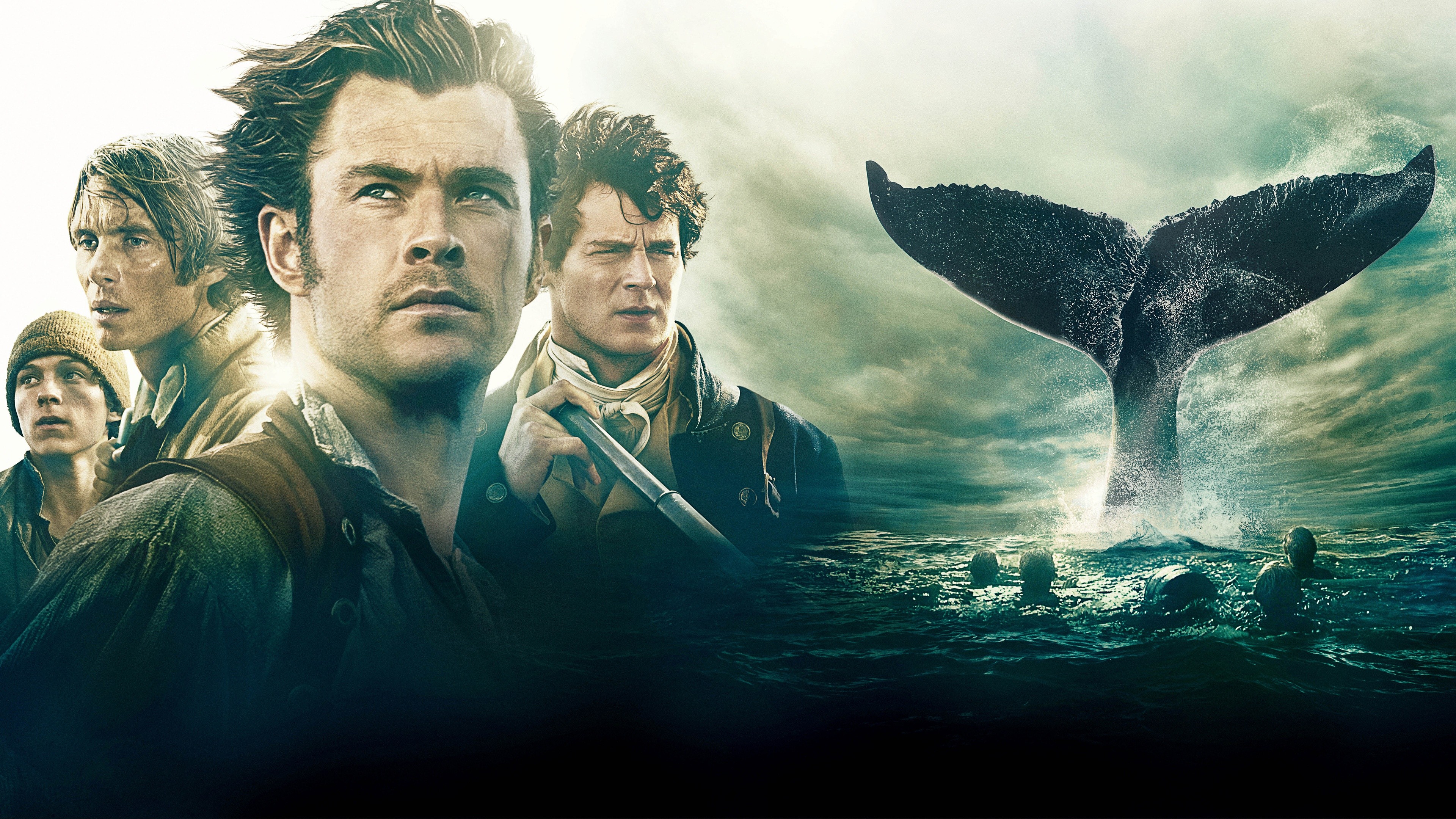 Ben Whishaw Benjamin Walker Chris Hemsworth Cillian Murphy In The Heart Of The Sea Tom Holland 3840x2160