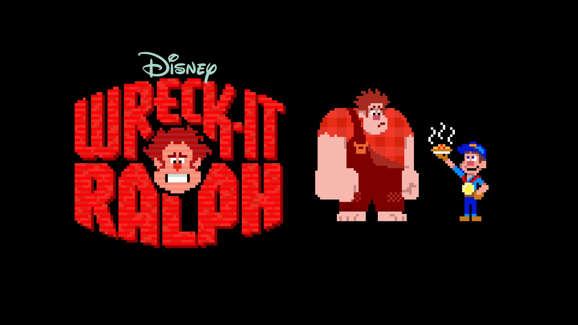Video Game Wreck It Ralph 1920x1080