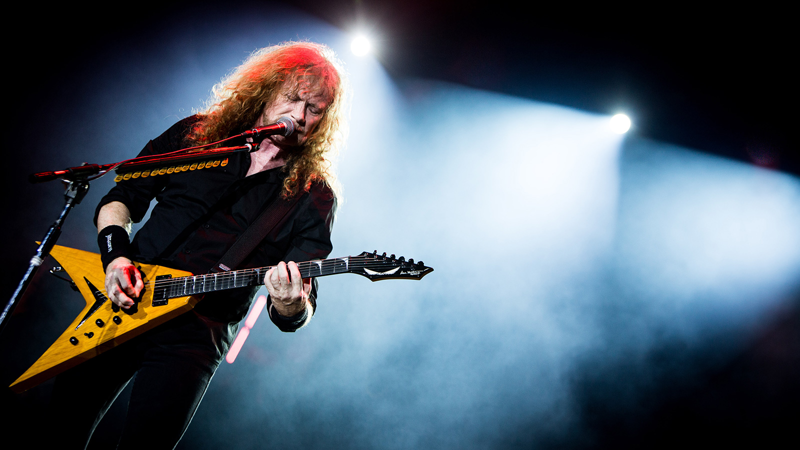 Dave Mustaine Musician Guitarist 1600x900