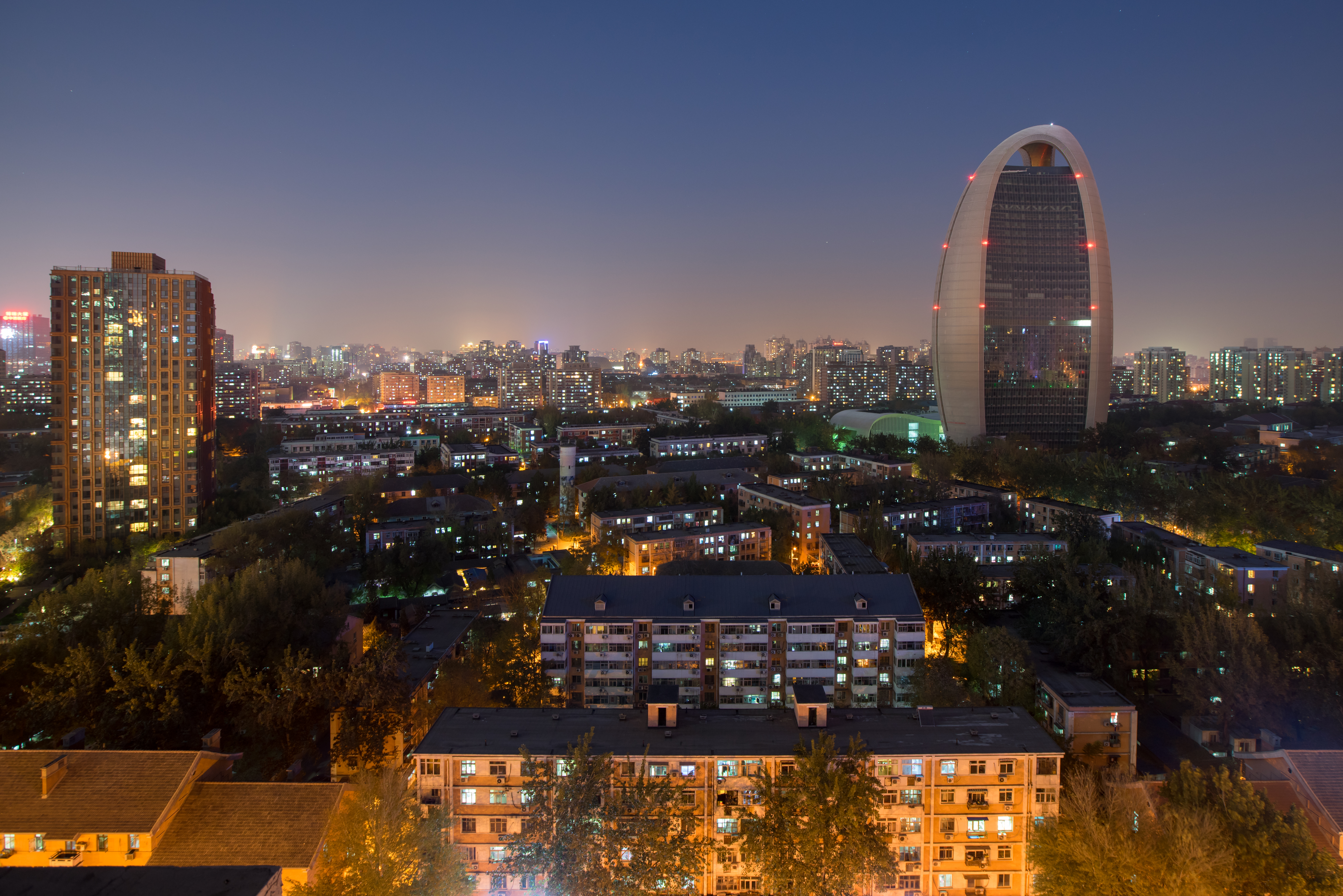 Beijing China Night 6730x4492