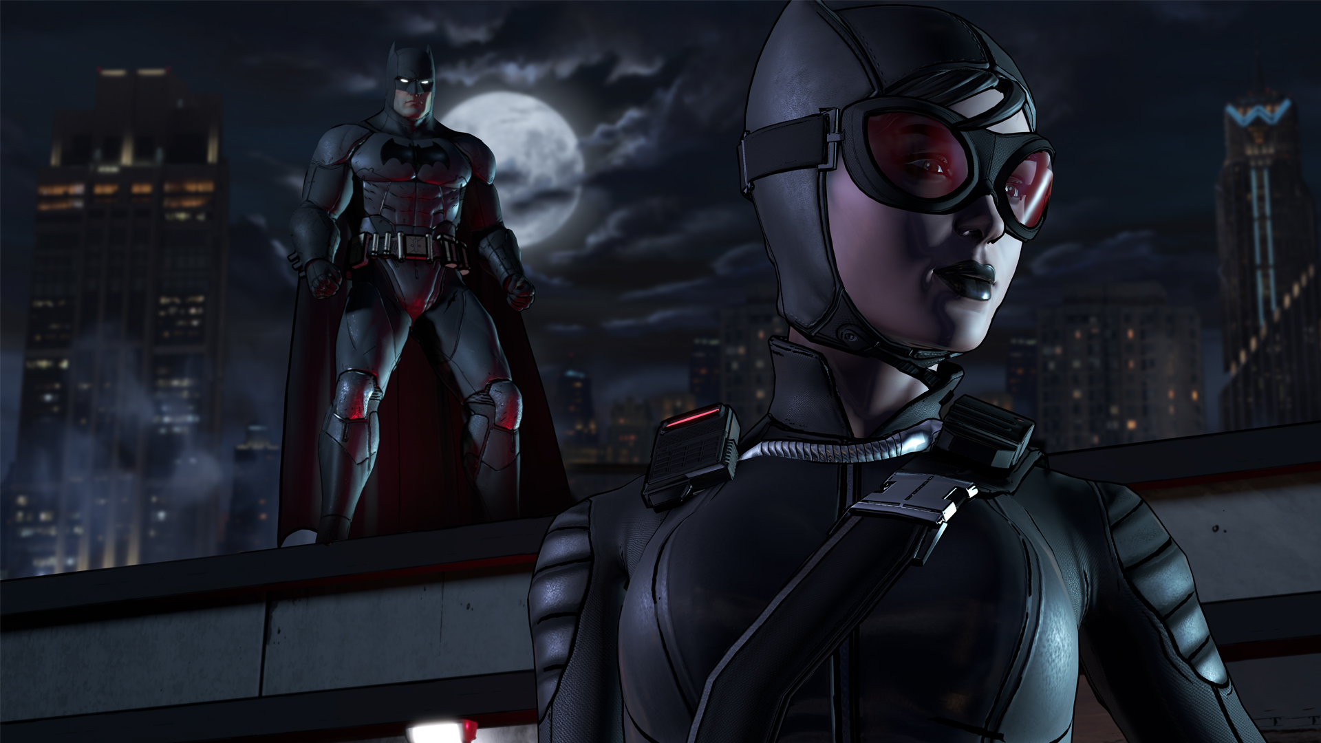 Batman Bruce Wayne Catwoman Selina Kyle 1920x1080